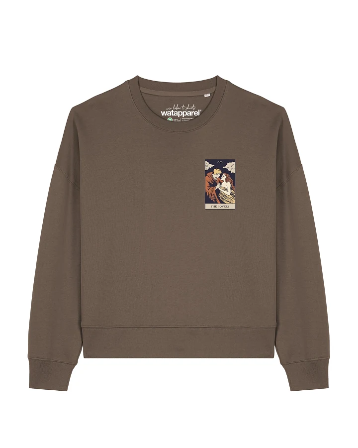 Watapparel Sweatshirt Tarot The Lovers