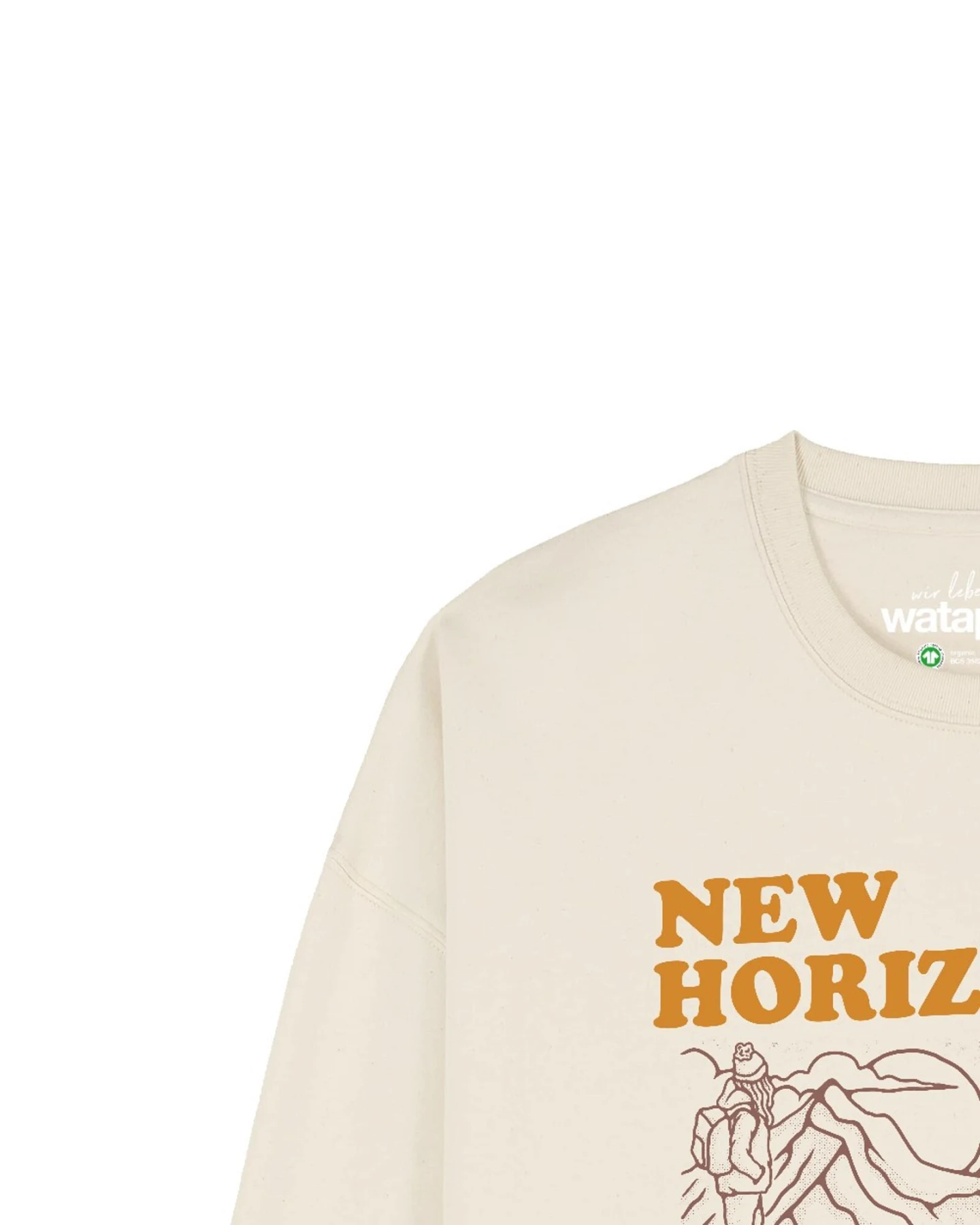 Watapparel Sweatshirt New horizons are everywhere – Ansicht 3