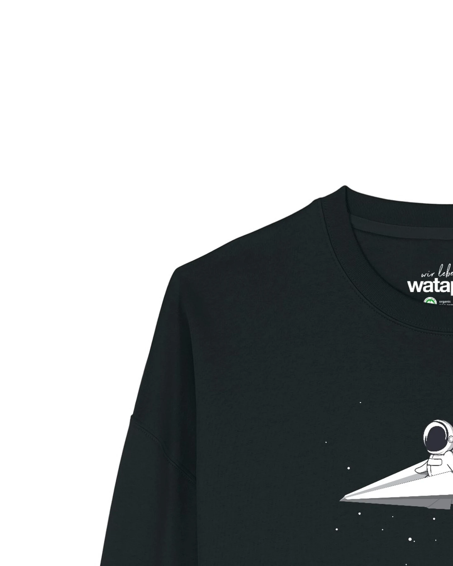 Watapparel Sweatshirt Fly me to the moon – Ansicht 3