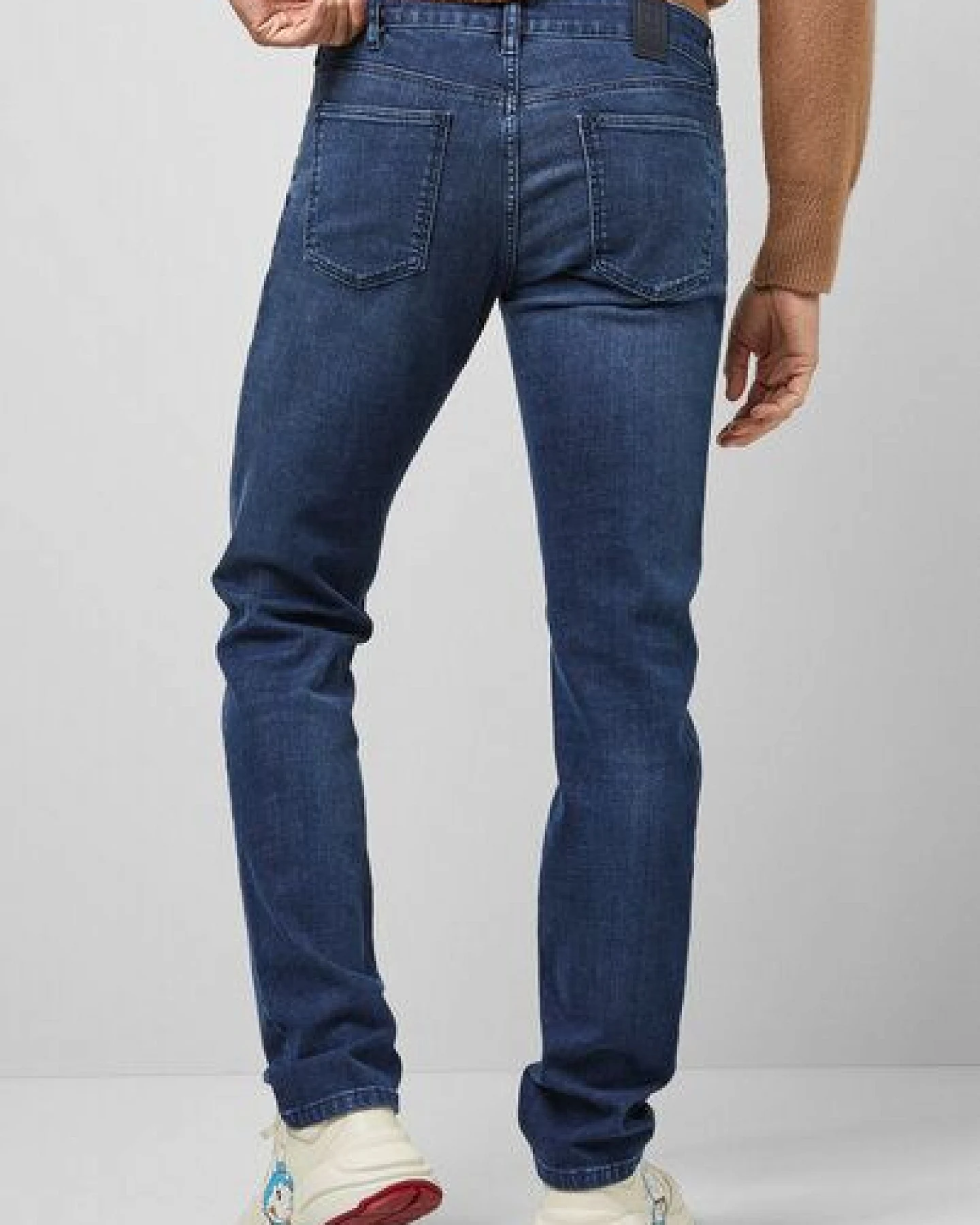 M 5 BY MEYER Cross Hedge Denim Five Pocket – Ansicht 3