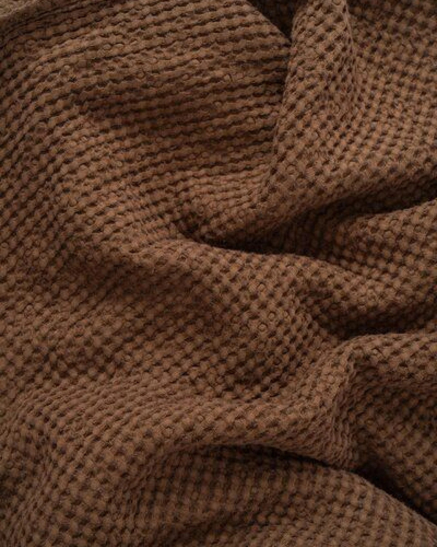 AmourLinen Waffelhandtuch-Set aus Leinen – Ansicht 3