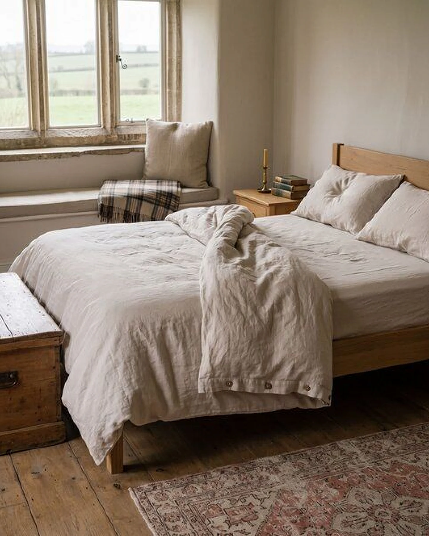 AmourLinen Bettdecke aus Leinen – Ansicht 3