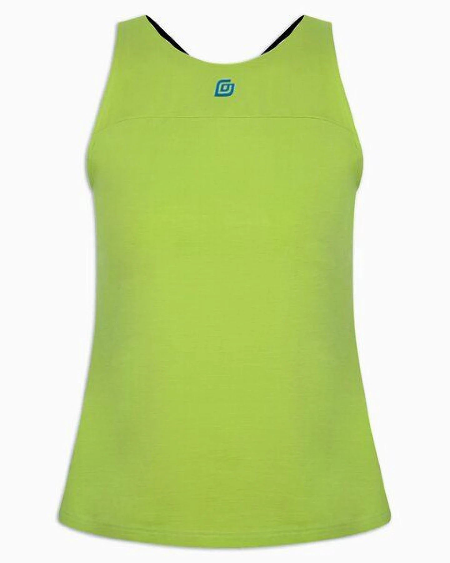 KiiGO Damen Sport Tanktop - Limepunch Grün – Ansicht 2