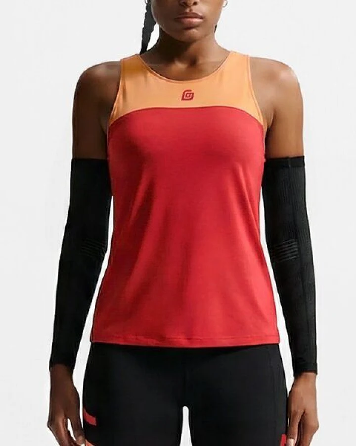 KiiGO Damen Sport Tanktop - Rot
