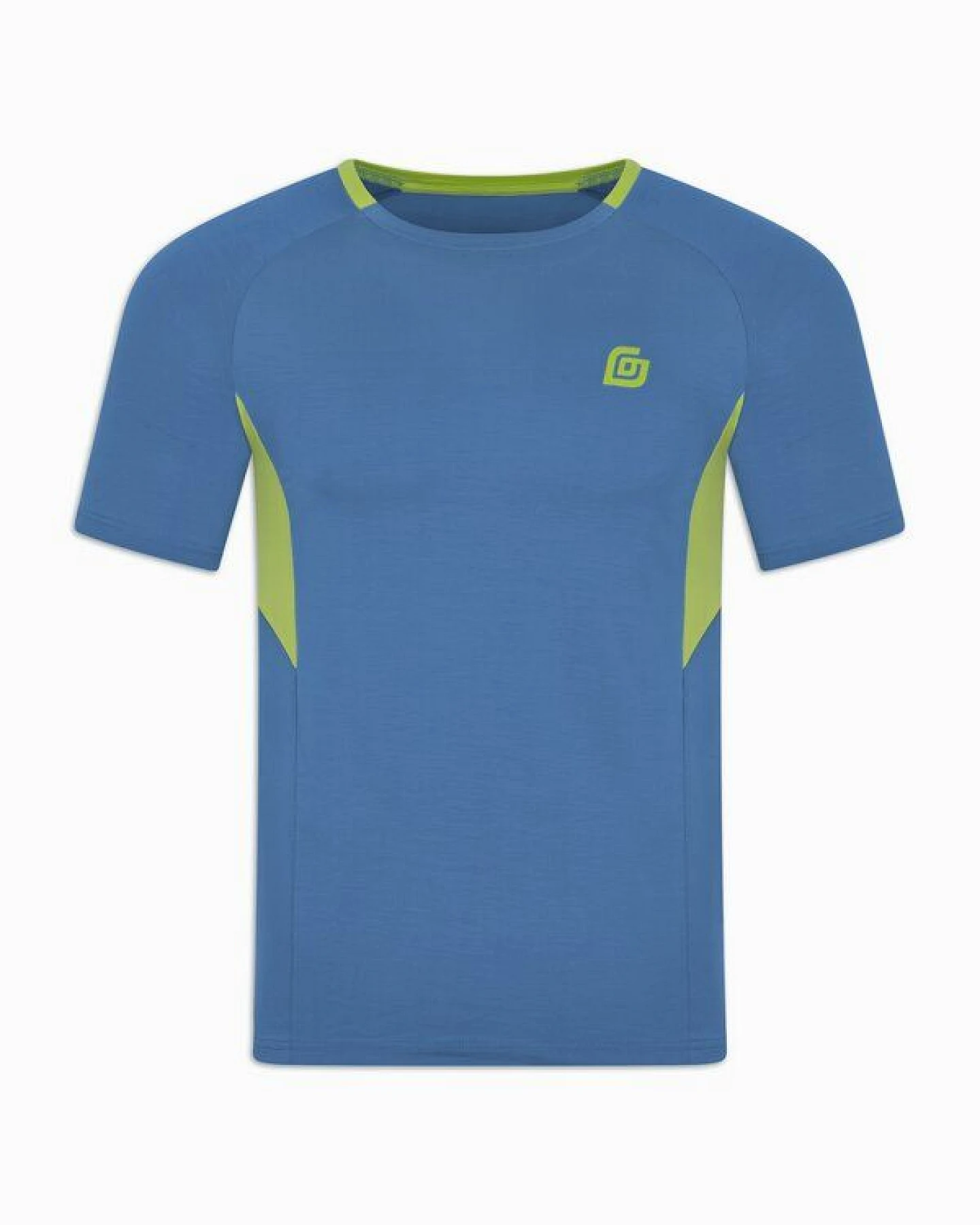 KiiGO Herren Laufshirt FIT-TEE - Blau – Ansicht 2
