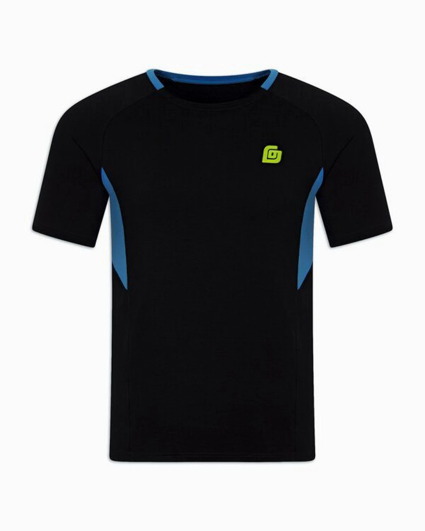 KiiGO Herren Laufshirt FIT-TEE - Schwarz – Ansicht 2