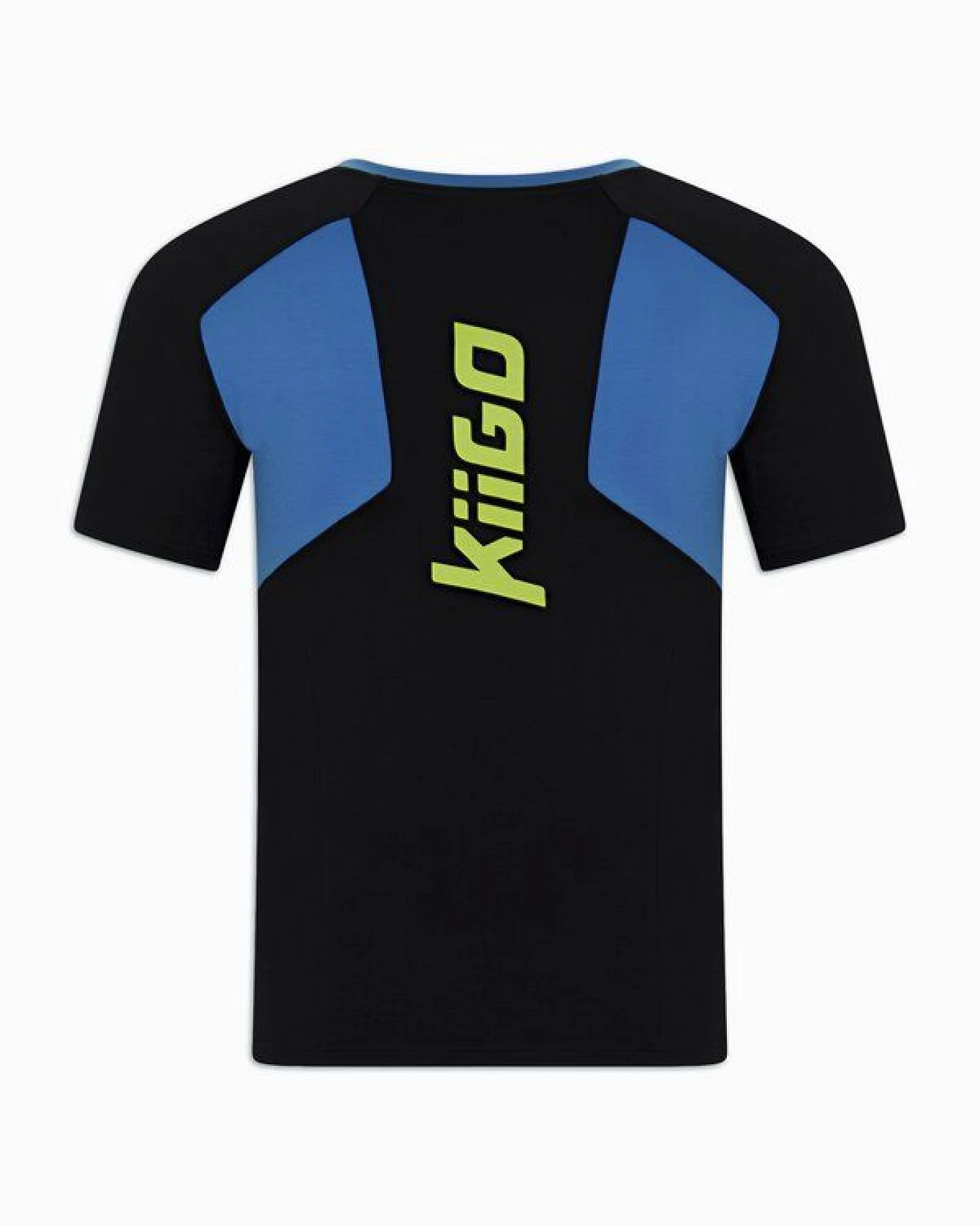 KiiGO Herren Laufshirt FIT-TEE - Schwarz – Ansicht 3