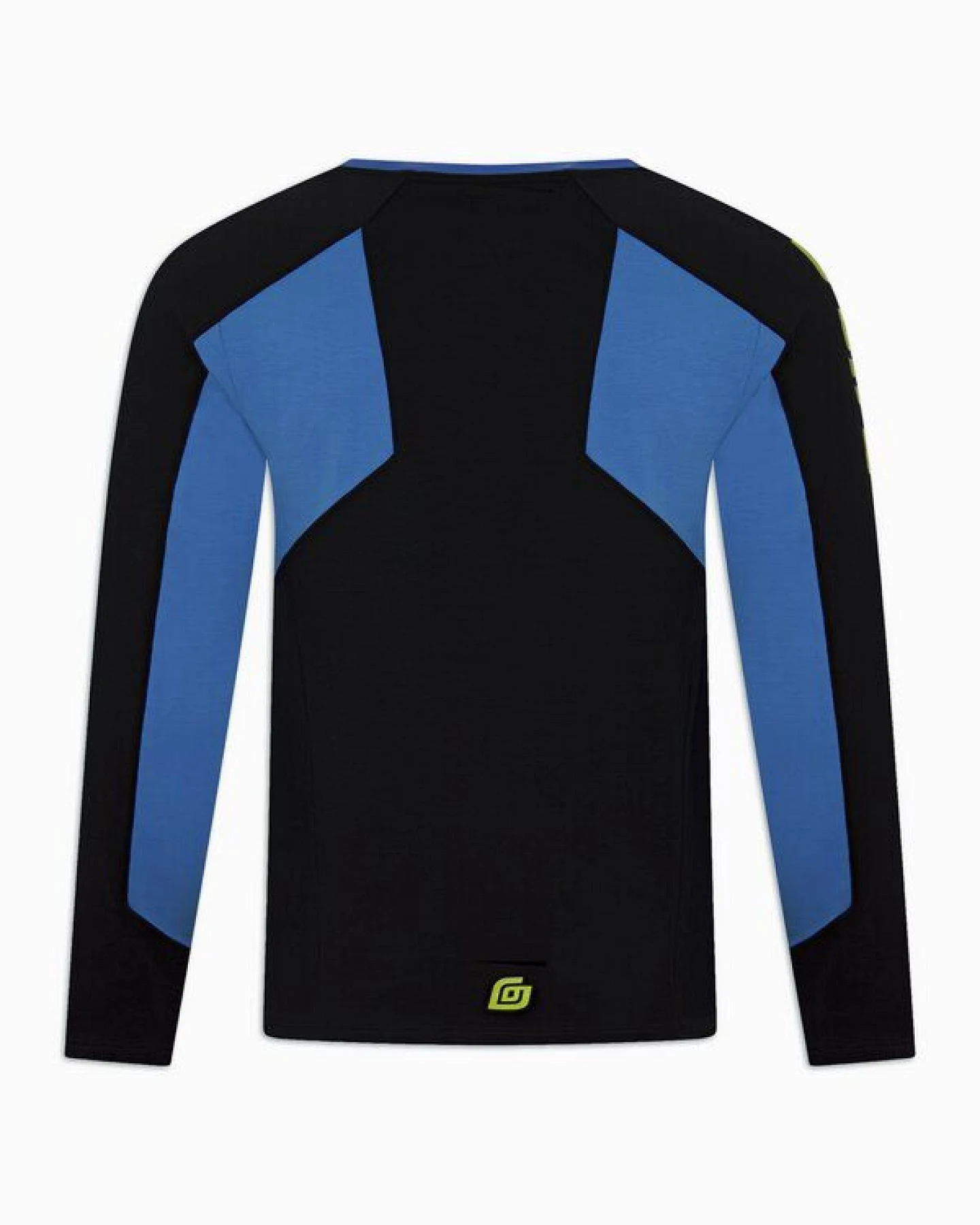 KiiGO Herren Sport Langarmshirt - Schwarz – Ansicht 4