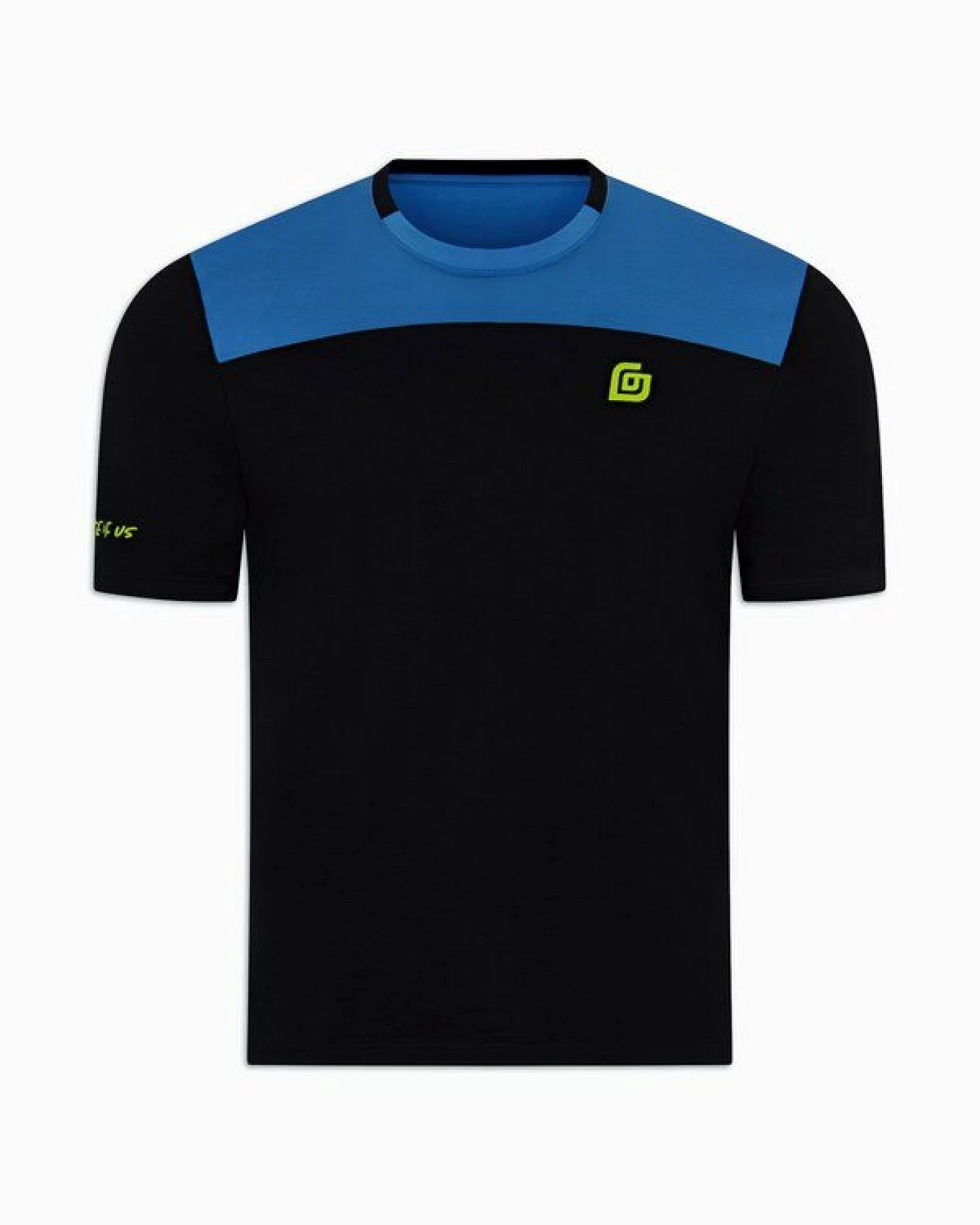 KiiGO Herren Sportshirt Loose-Tee - Schwarz – Ansicht 2