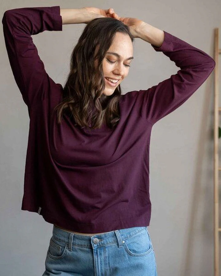 Vresh Clothing Nova - Oversized Longsleeve mit TENCEL(TM) Modal