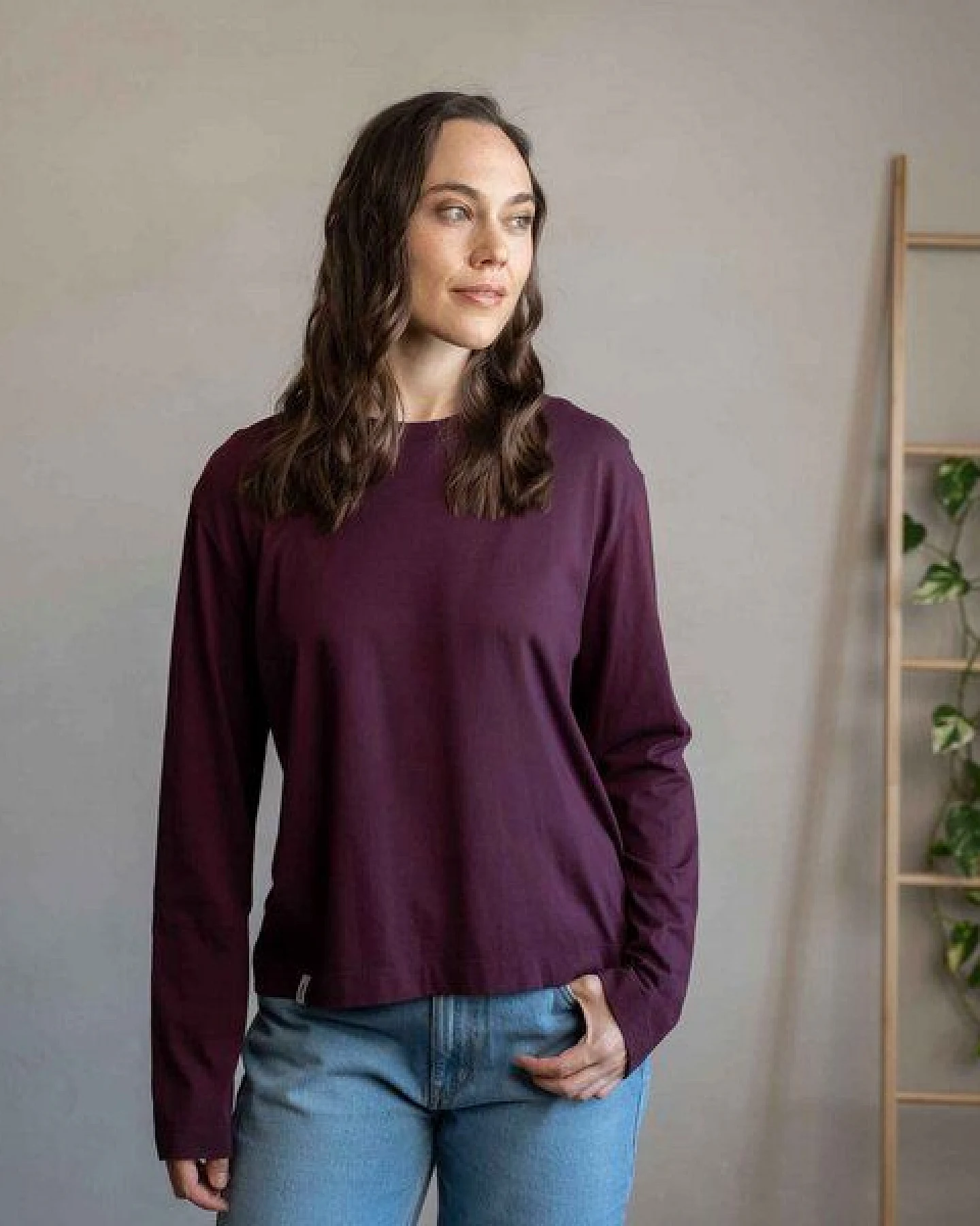 Vresh Clothing Nova - Oversized Longsleeve mit TENCEL(TM) Modal – Ansicht 2