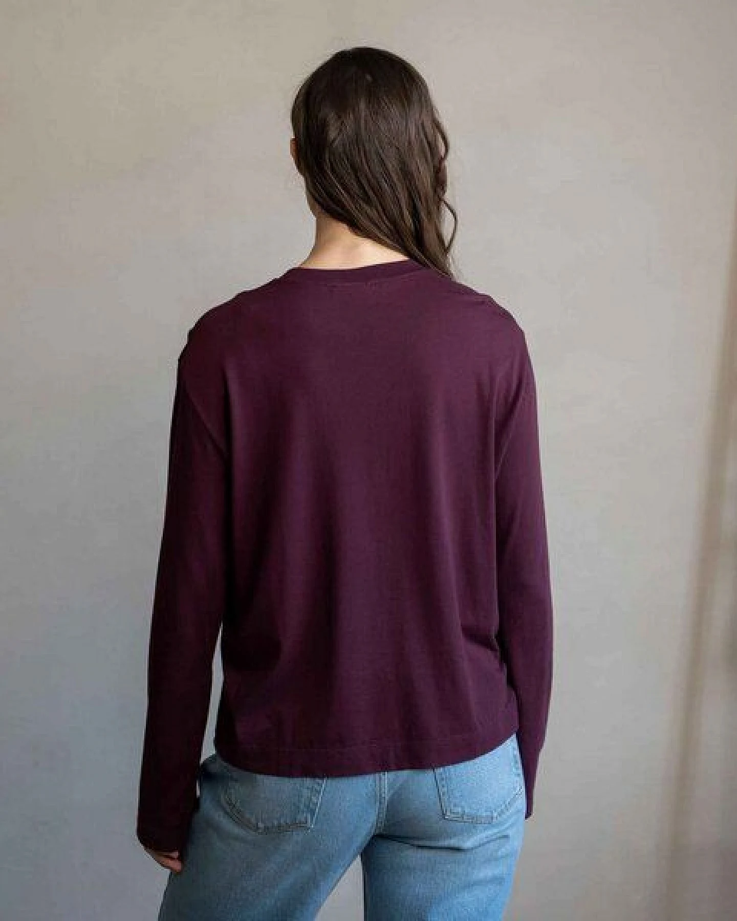 Vresh Clothing Nova - Oversized Longsleeve mit TENCEL(TM) Modal – Ansicht 3