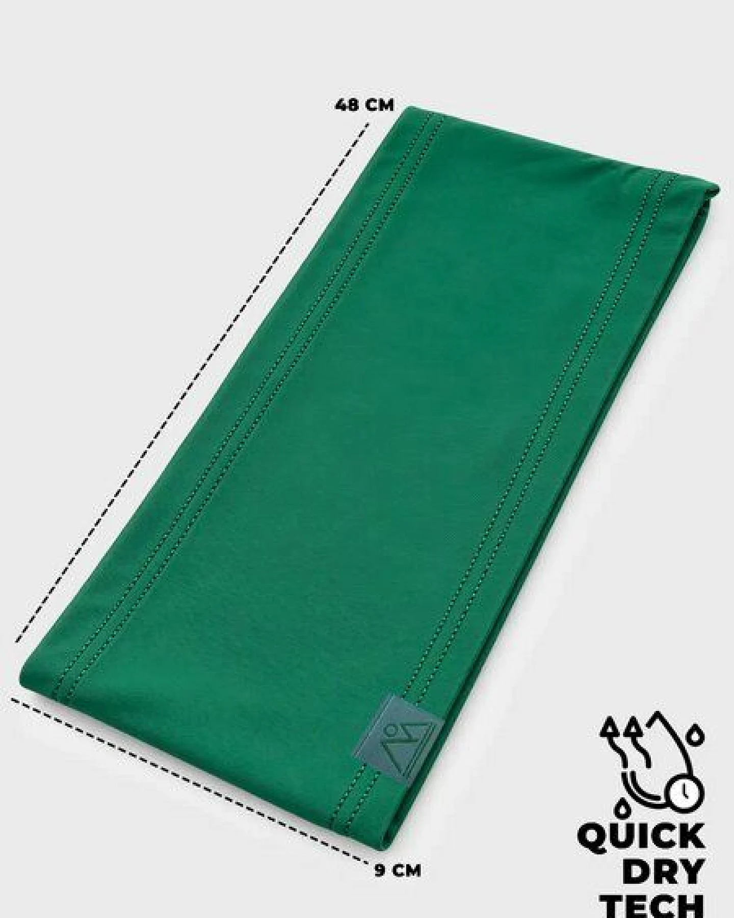nice to meet me Stirnband zum Laufen & Sport – schnelltrocknendes Schweißband aus ECONYL® regeneriertem Nylon – Ansicht 3