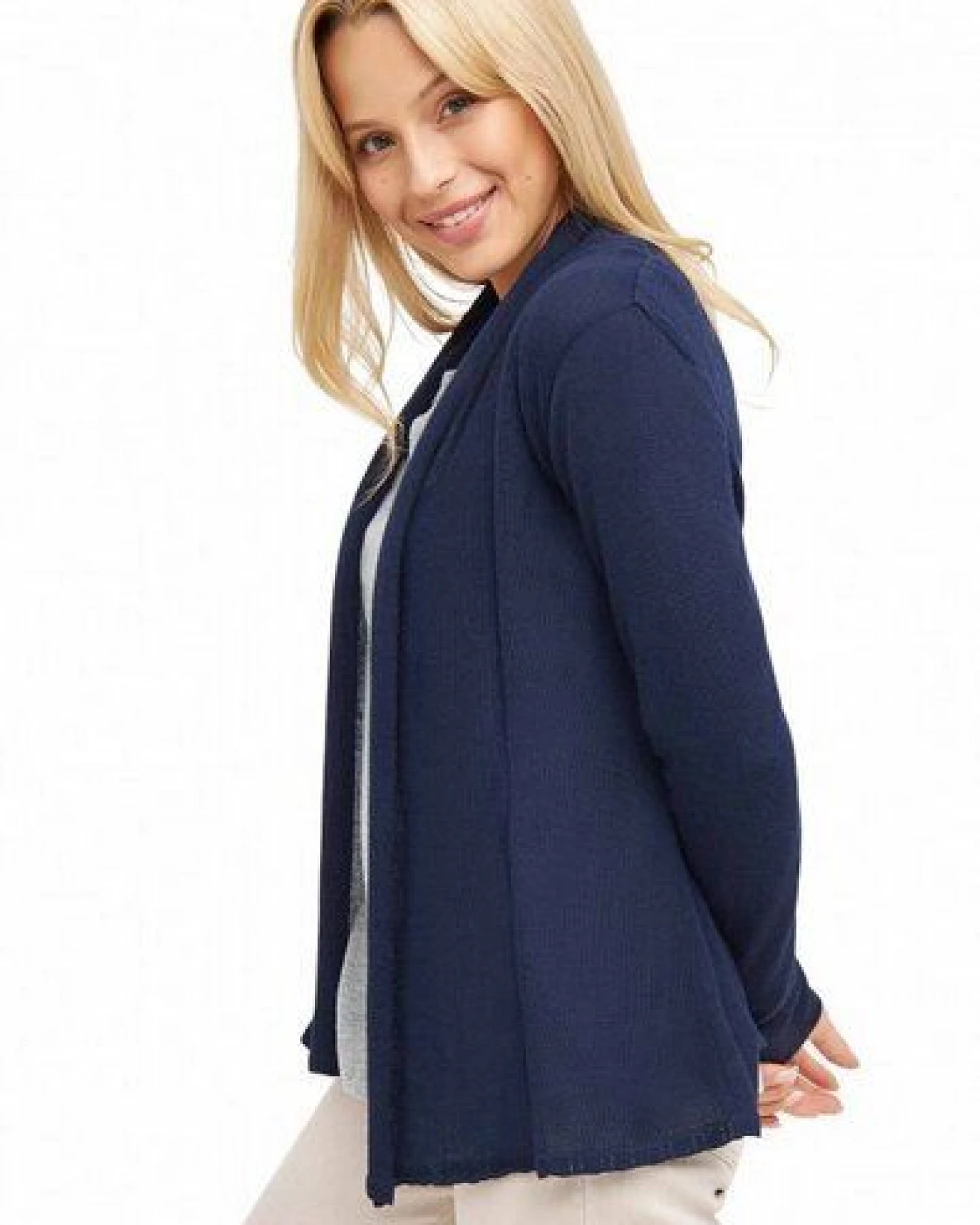 Apu Kuntur 100% Alpaka Strick-Jacke aus Peru - PENELOPE – Ansicht 2