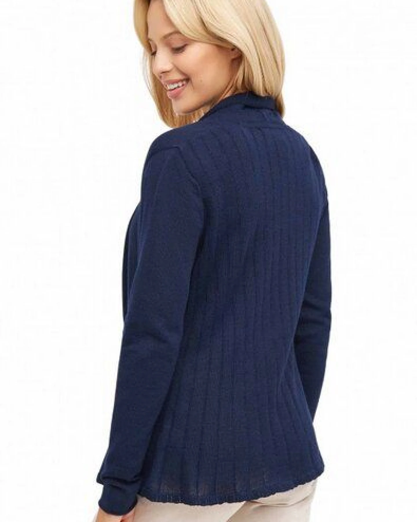 Apu Kuntur 100% Alpaka Strick-Jacke aus Peru - PENELOPE – Ansicht 3
