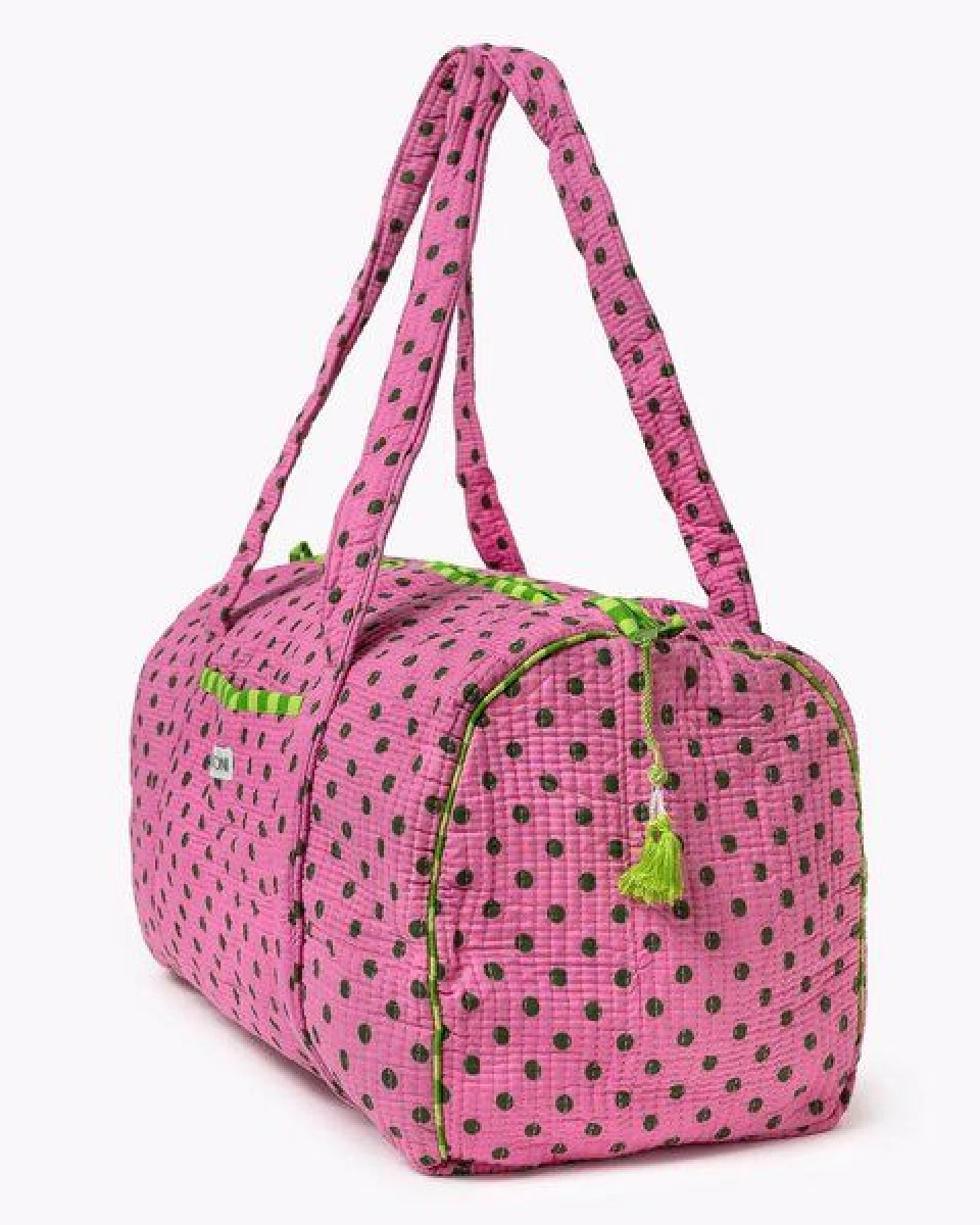 KIKOONI Handgefertigte große Baumwolltasche "K. Shopper" – Ansicht 4
