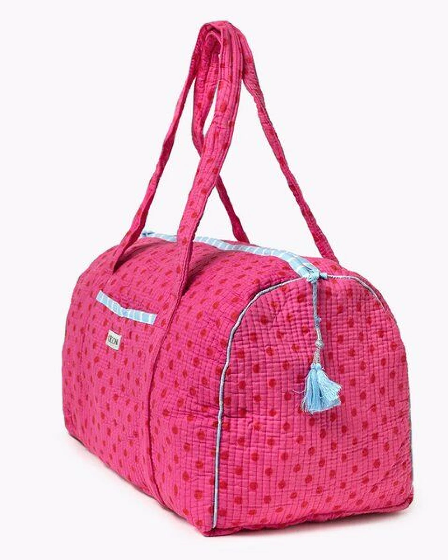 KIKOONI Handgefertigte große Baumwolltasche "K. Shopper" – Ansicht 4