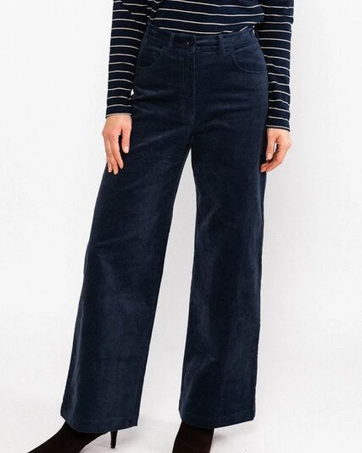Blutsgeschwister High Waist Marlotte Hose aus Biobaumwolle