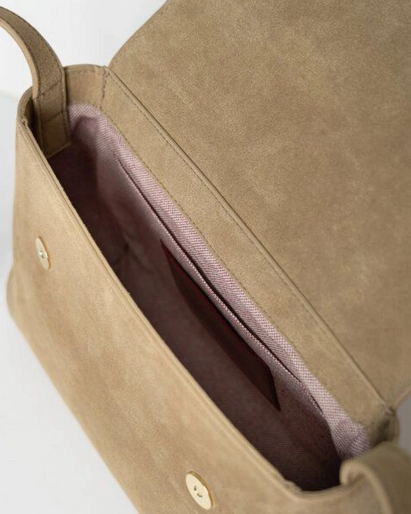 ann kurz Crossbody – Umhängetasche aus Veloursleder – Ansicht 3