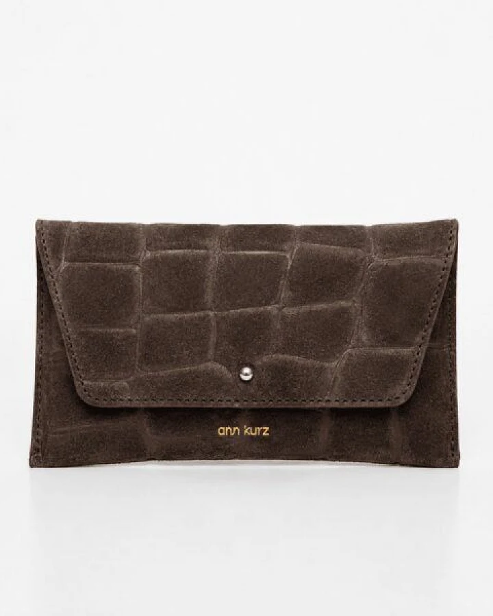 Croco Suede Mocha