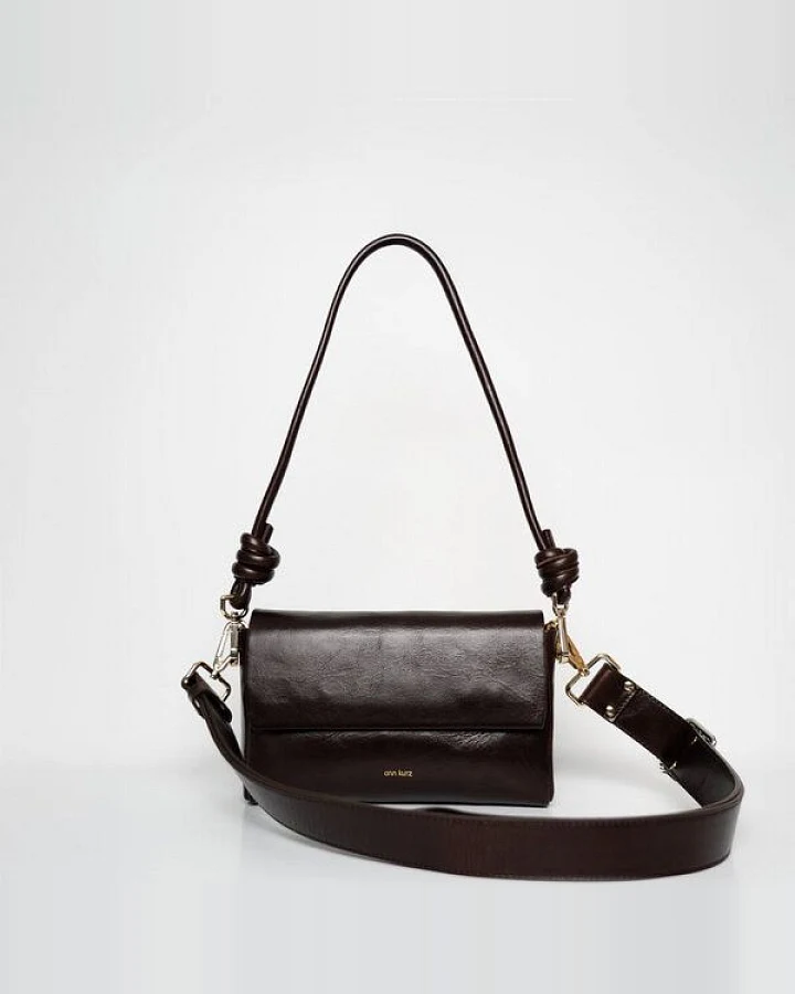 ann kurz Pack Large with 2 Straps – Umhängetasche aus Leder