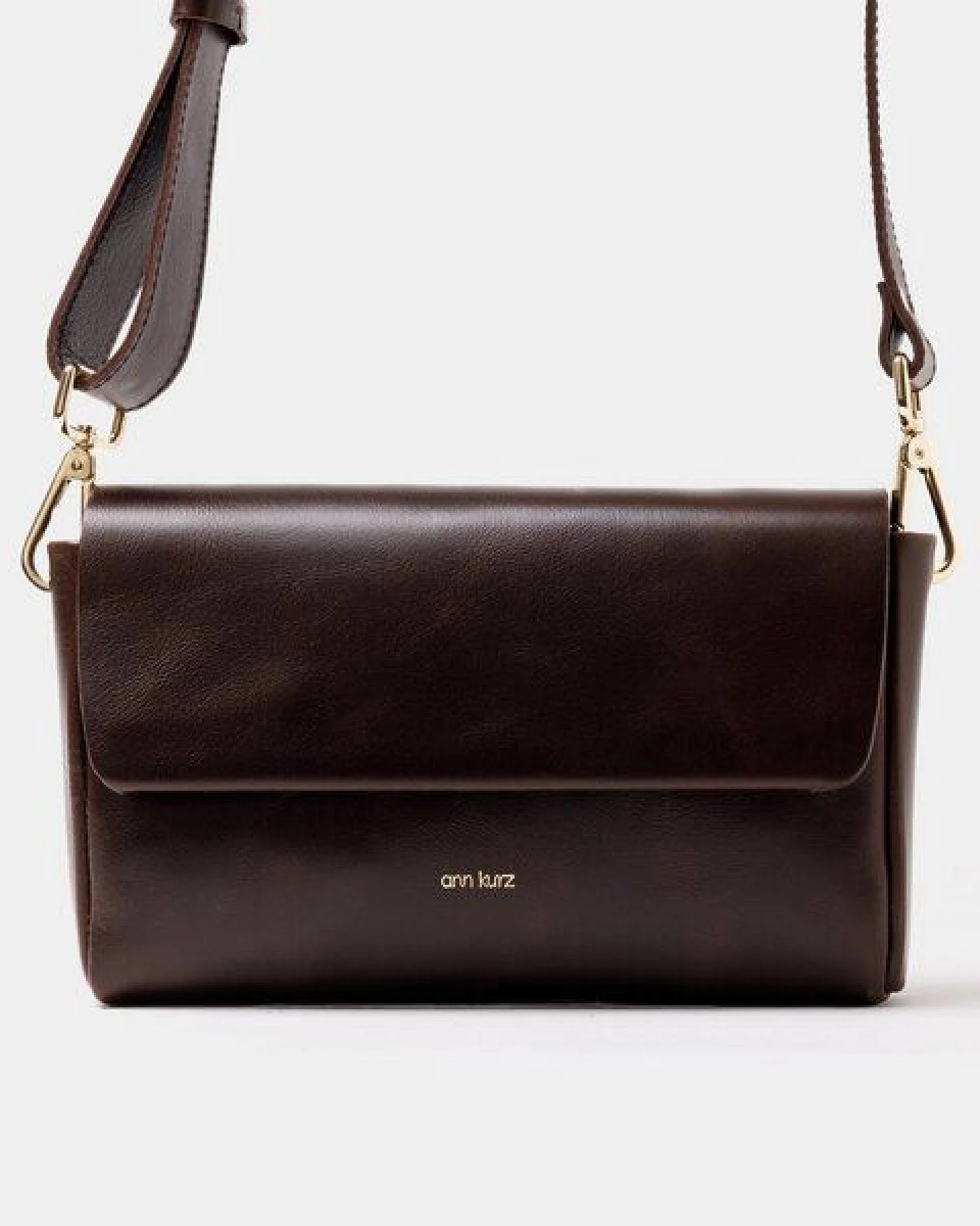 ann kurz Pack Large with 2 Straps – Umhängetasche aus Leder – Ansicht 3