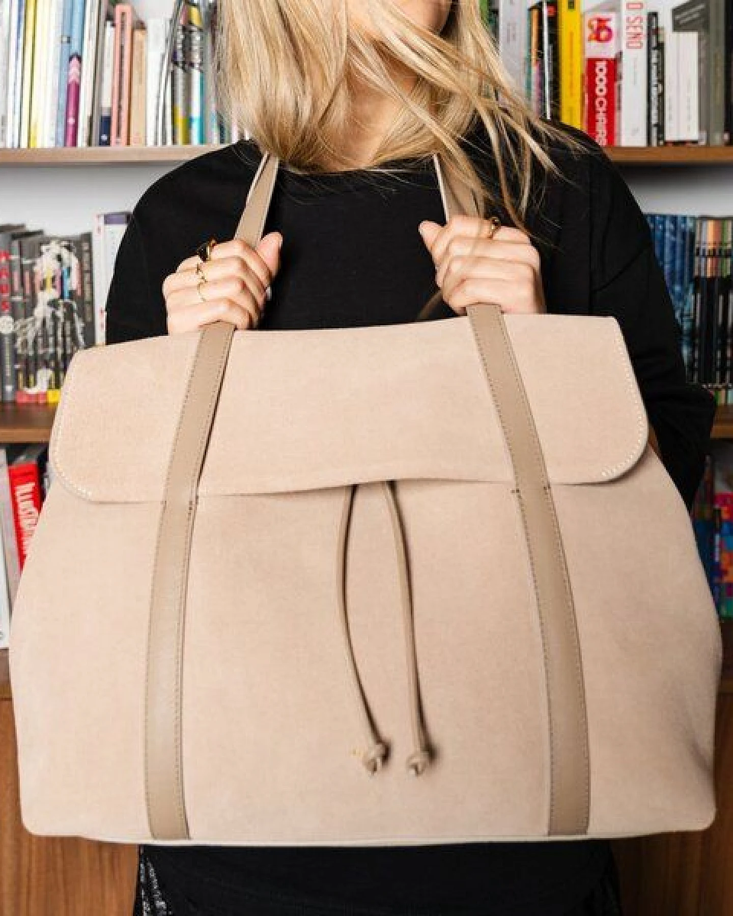 ann kurz The Greatest Shopper – Shopper aus Leder – Ansicht 2