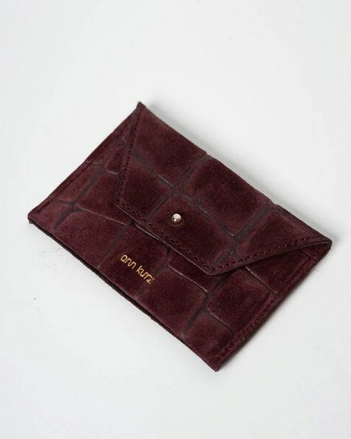 ann kurz Tiny Envelope – kleines Portemonnaie aus Leder
