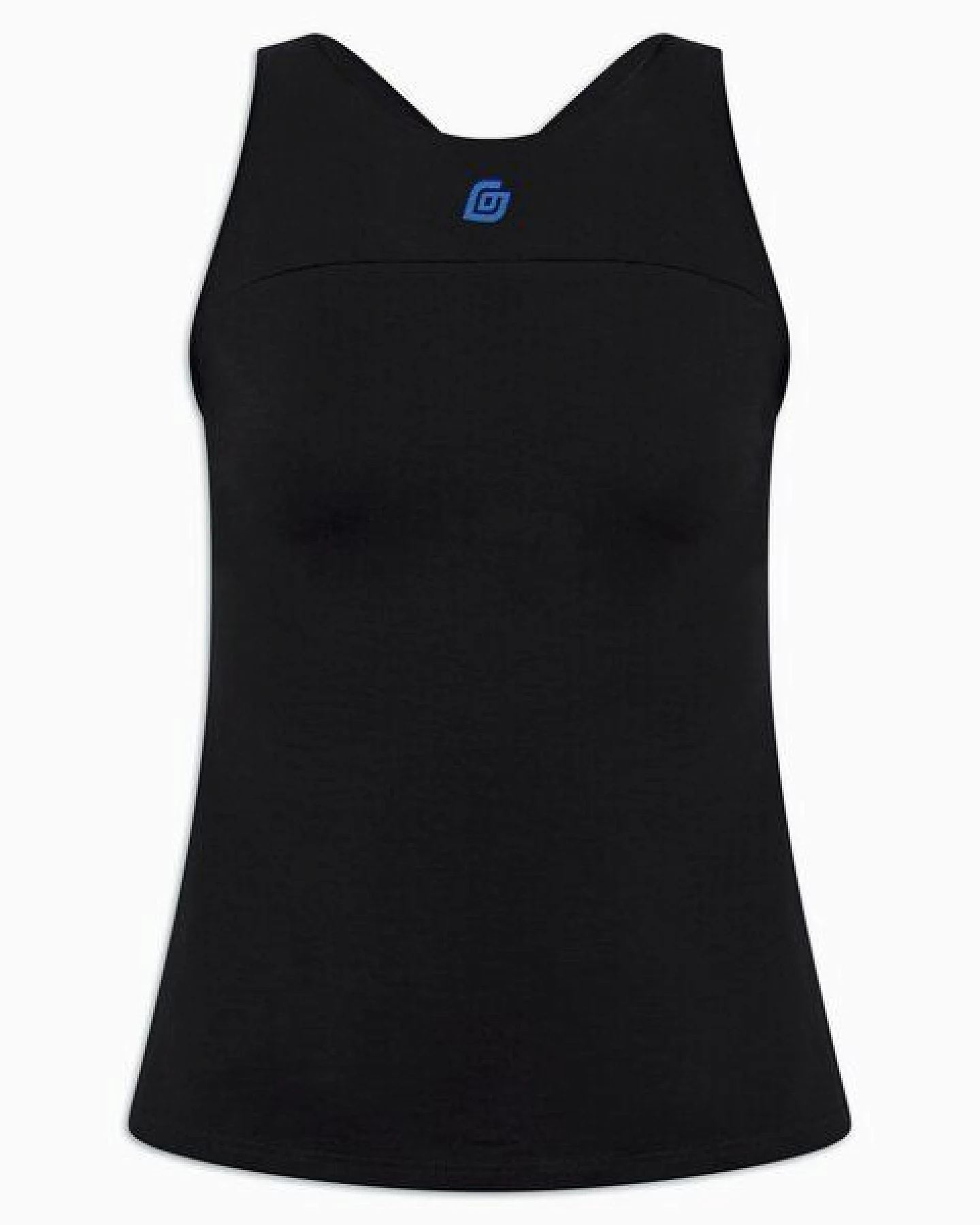 KiiGO Damen Sport Tanktop - Schwarz – Ansicht 2