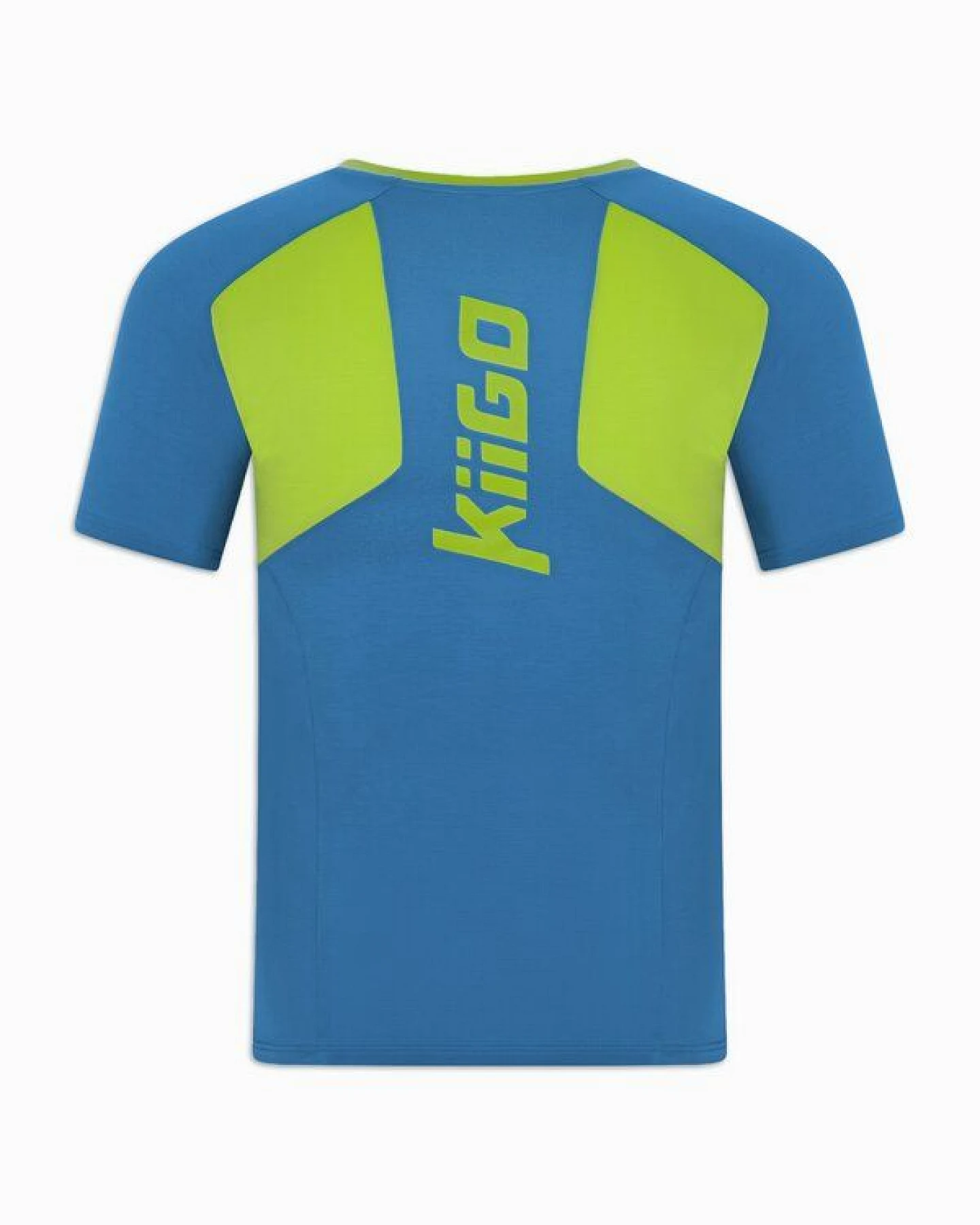 KiiGO Herren Laufshirt FIT-TEE - Blau – Ansicht 3