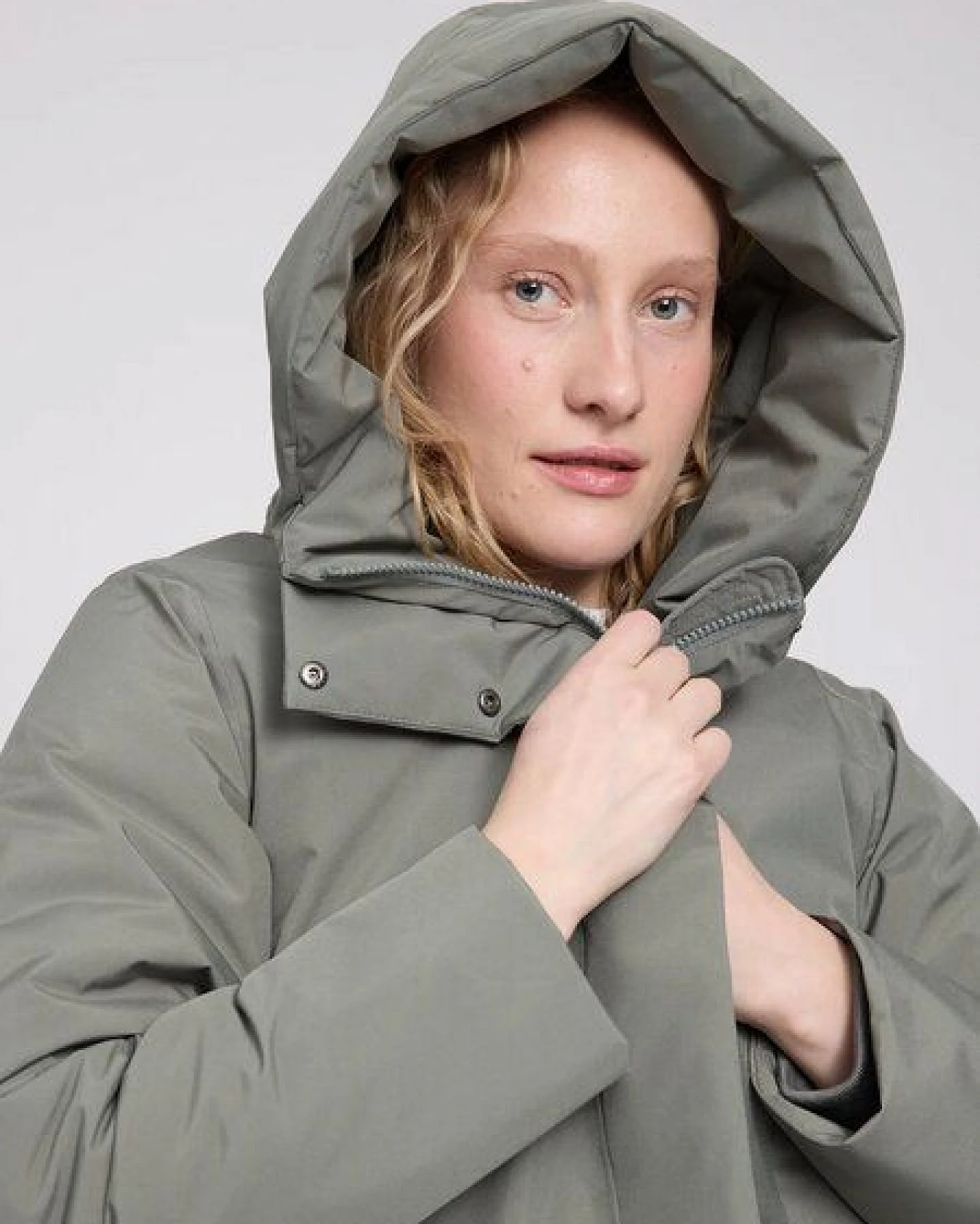 Mazine Wattierter Long Coat Damen – Ansicht 2