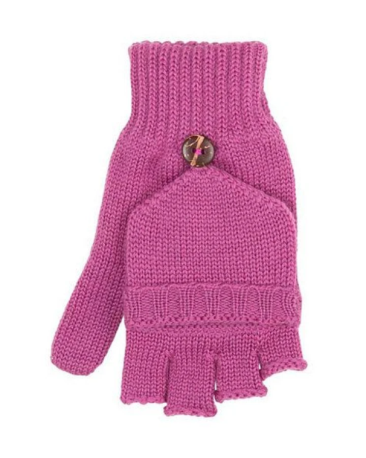 Pure pure by Bauer Kinder Halbfinger Handschuhe kbT-Schurwolle