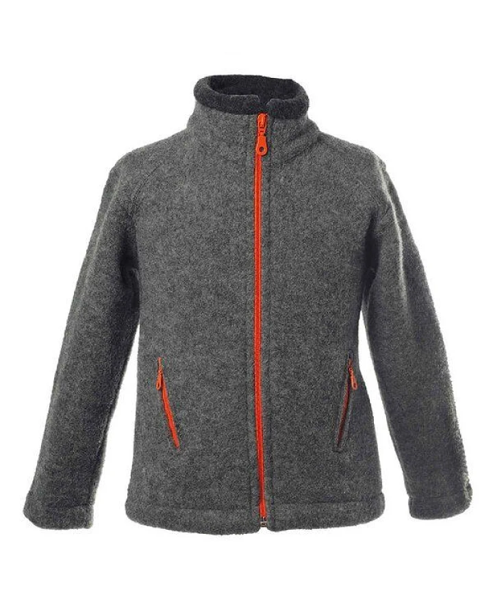 Reiff Strick Kinder Jacke Fleecejacke kbT-Schurwolle