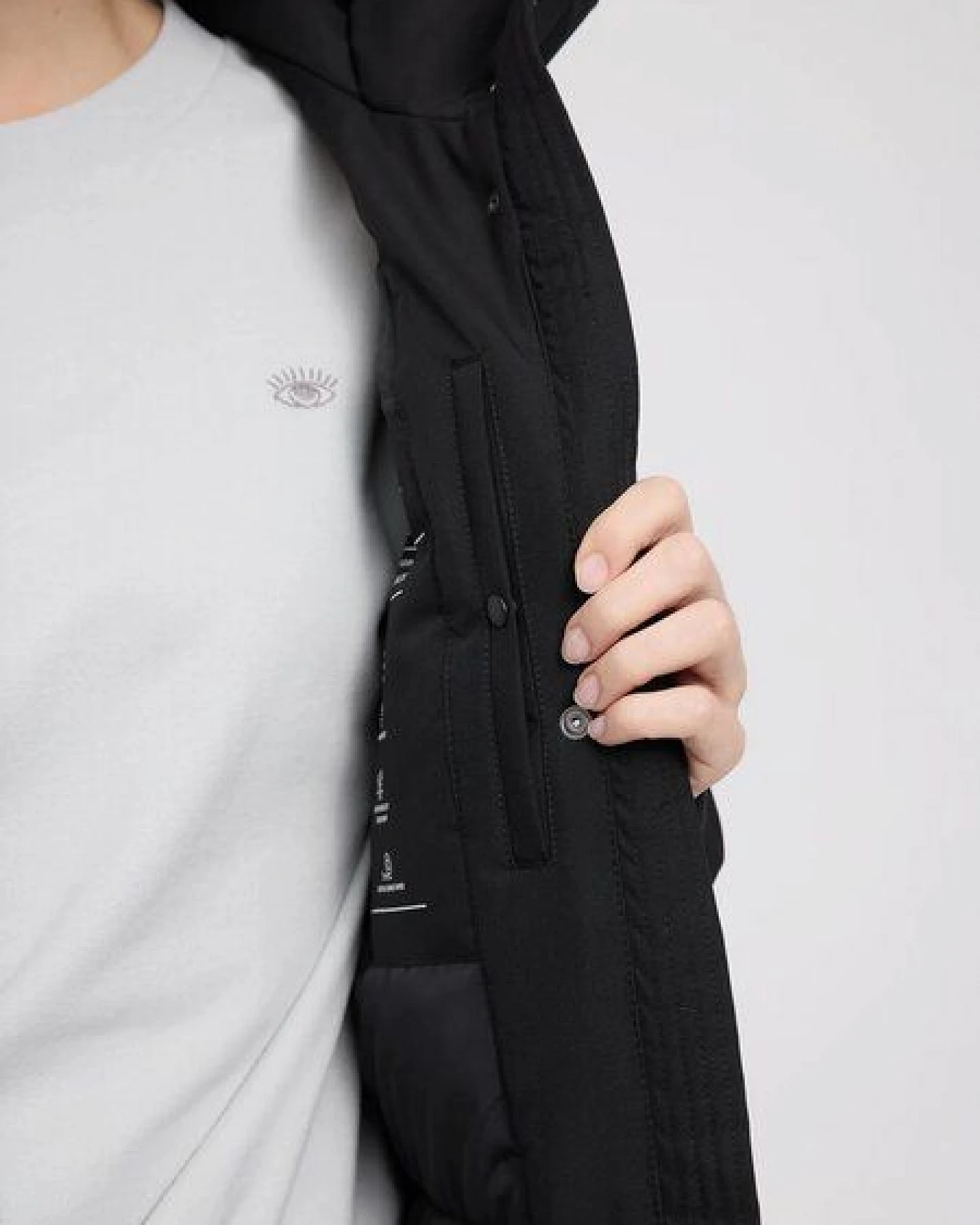 Mazine Wattierter Long Coat Damen – Ansicht 2