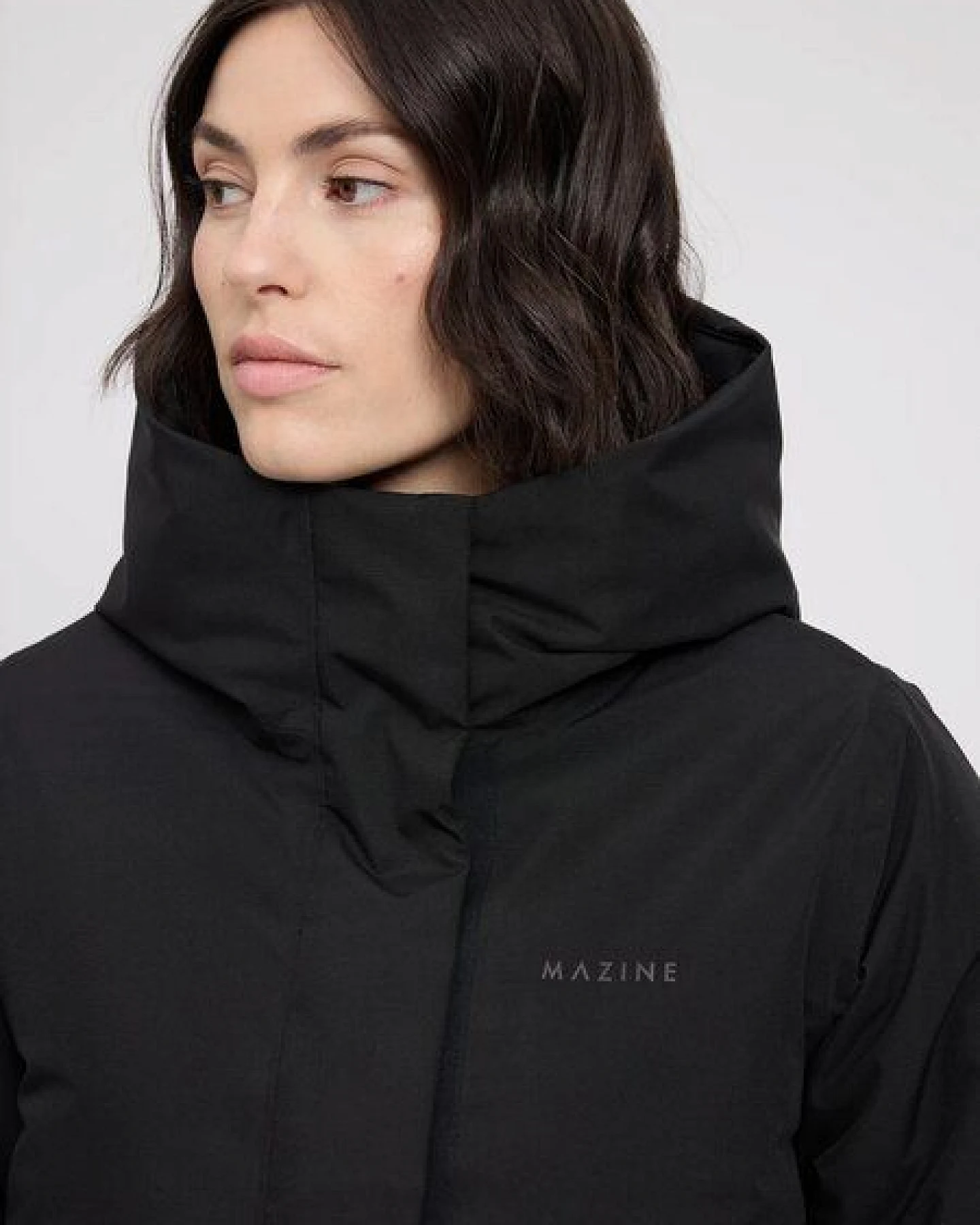 Mazine Wattierter Long Coat Damen – Ansicht 3