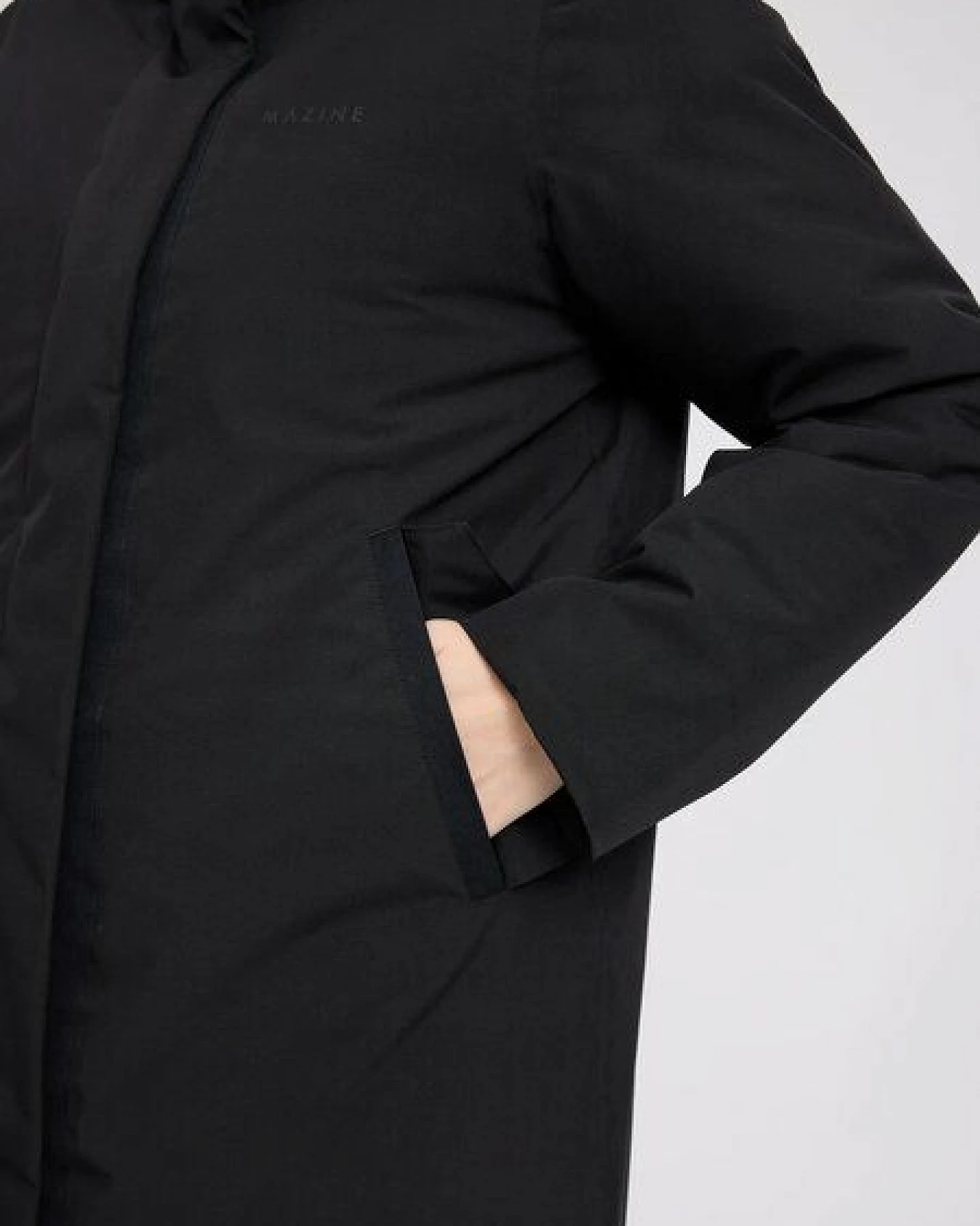 Mazine Wattierter Long Coat Damen – Ansicht 4