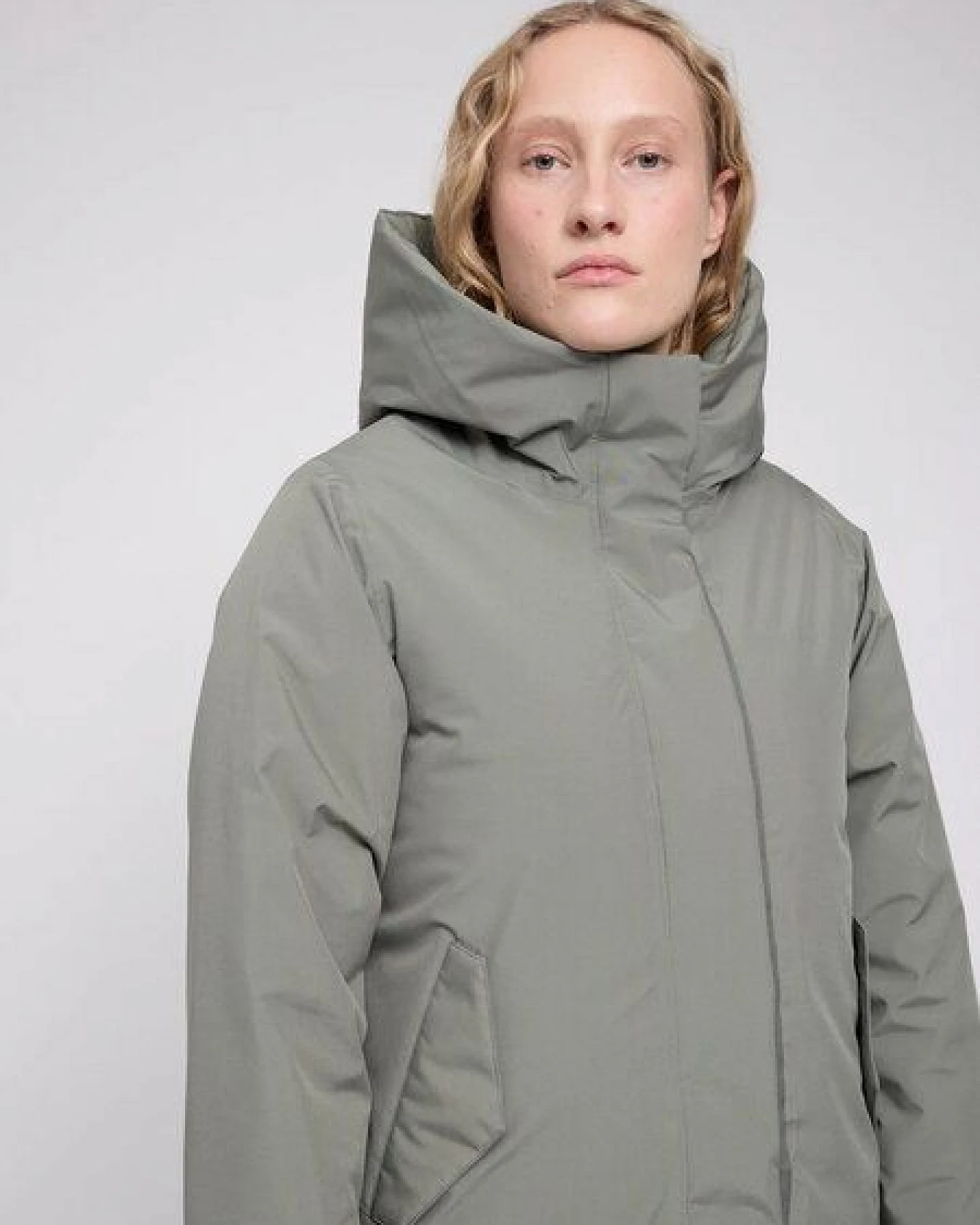 Mazine Wattierter Long Coat Damen – Ansicht 3