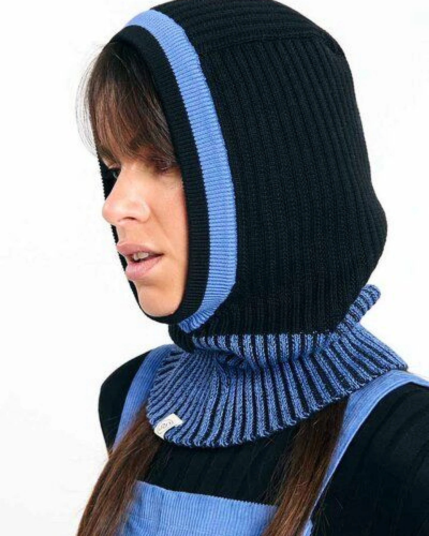 Suite13lab REGINA BALACLAVA BICOLOR BLACK – Ansicht 2