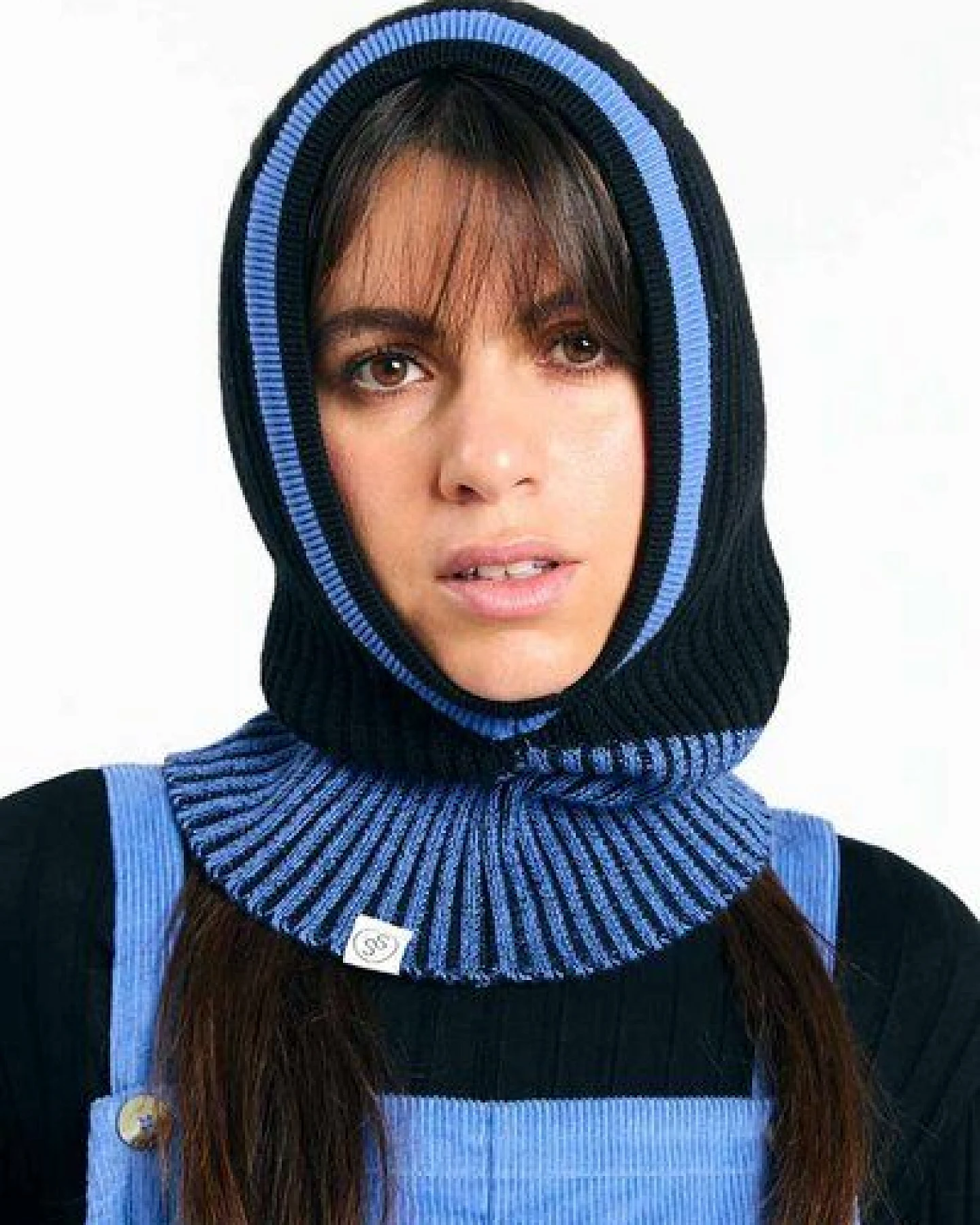 Suite13lab REGINA BALACLAVA BICOLOR BLACK – Ansicht 3