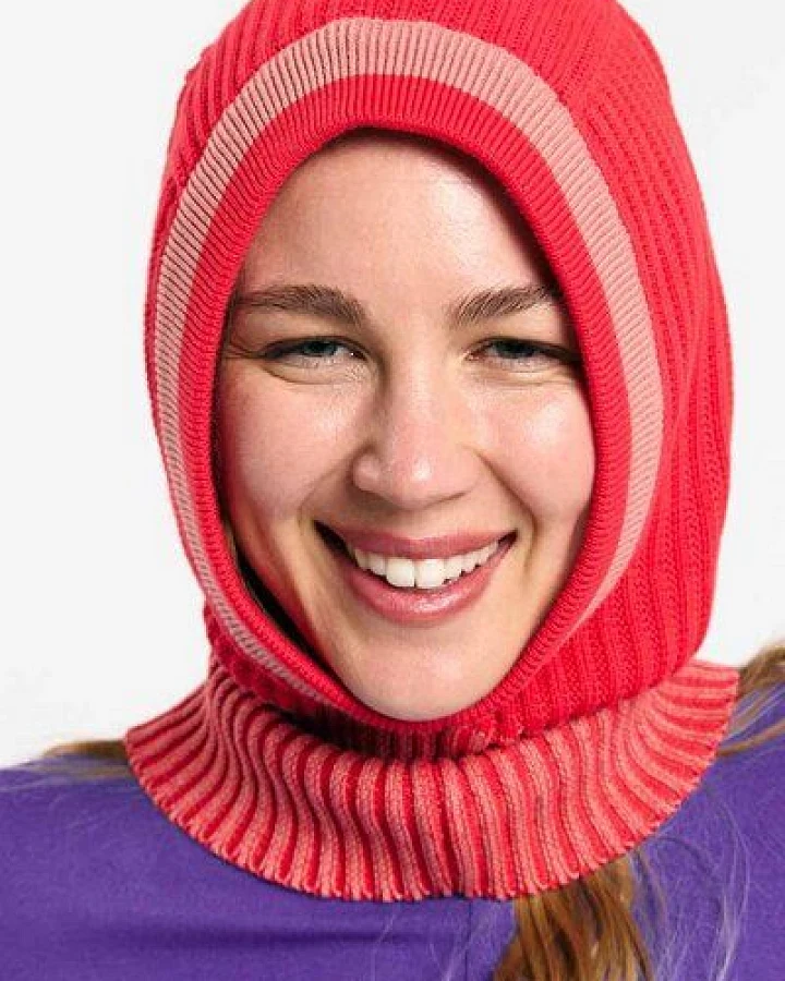 Suite13lab REGINA BALACLAVA BICOLOR RED