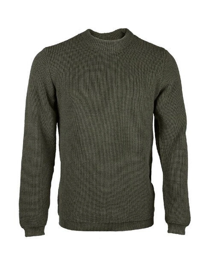 Reiff Strick Herren Pullover Perlfangstrick kbT-Schurwolle
