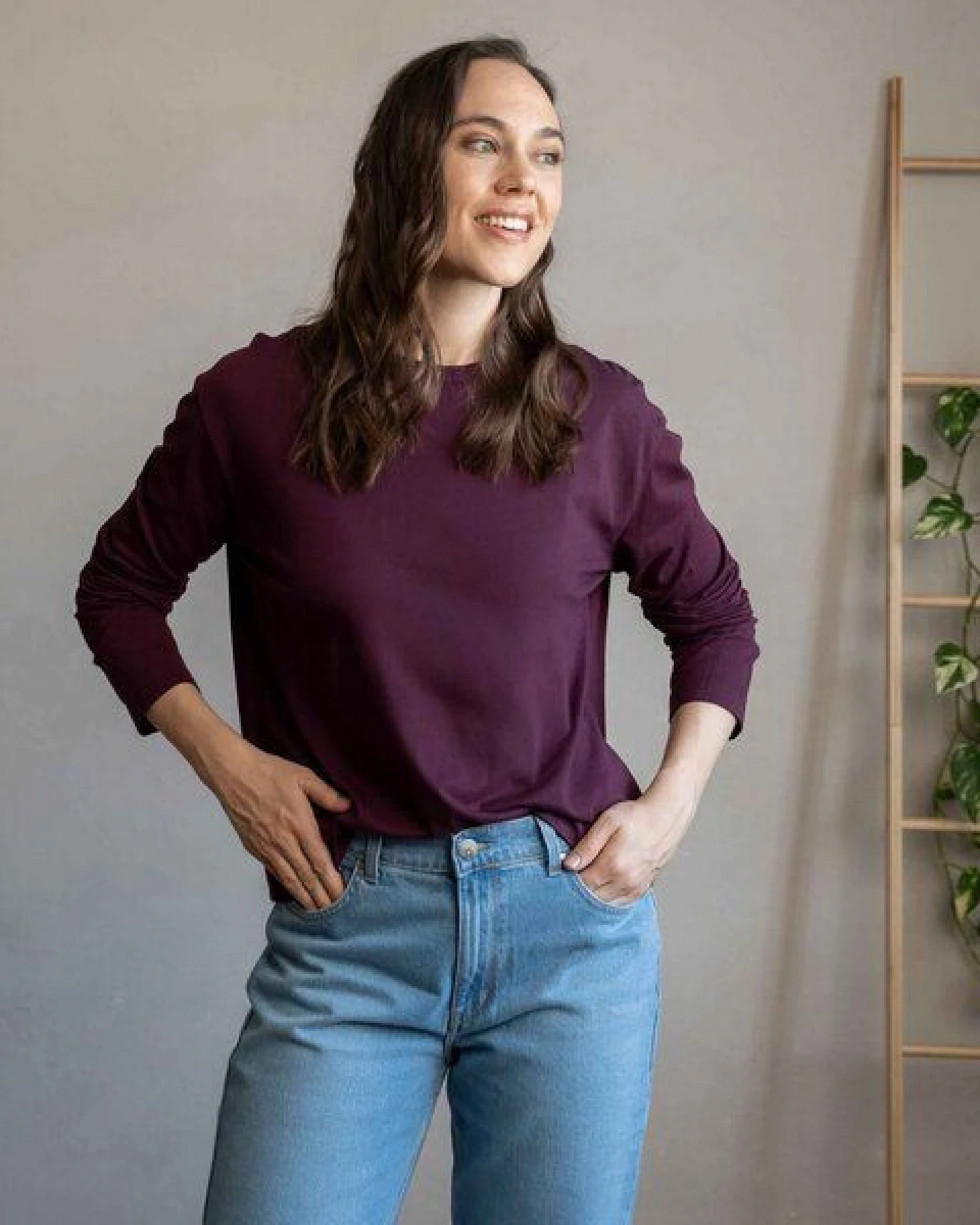 Vresh Clothing Nova - Oversized Longsleeve mit TENCEL(TM) Modal – Ansicht 4