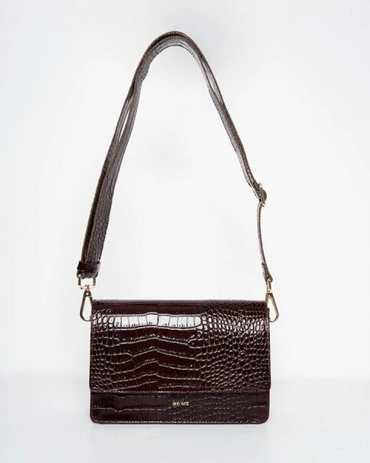 Croco Print Bordeaux