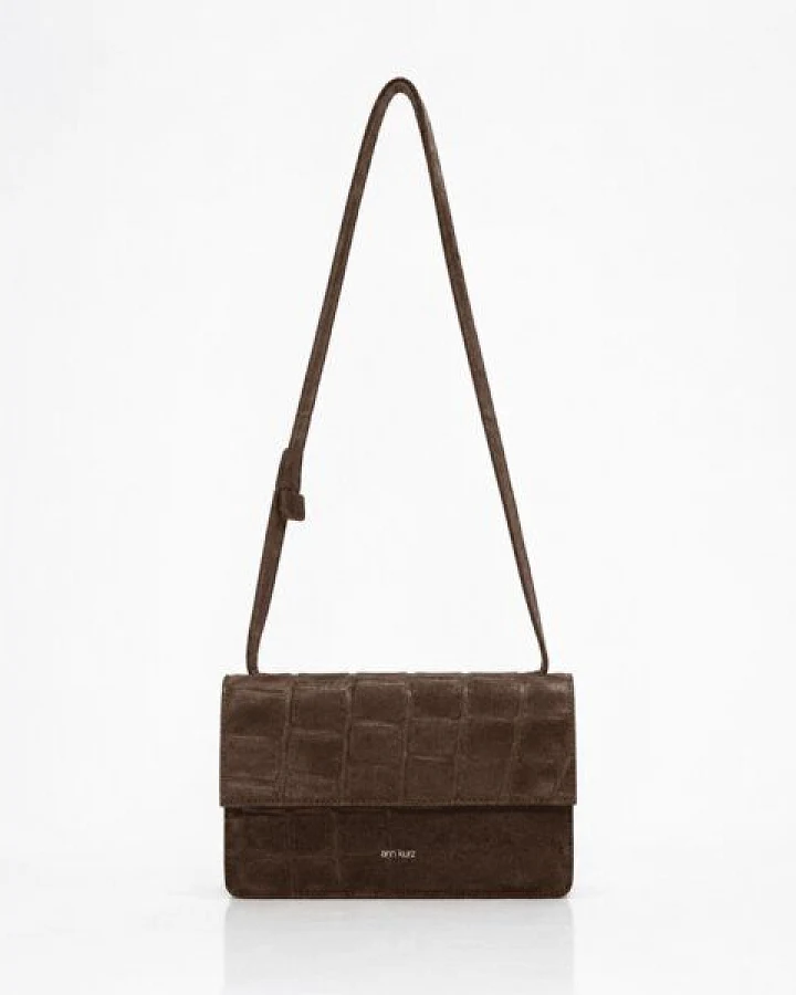 Croco Suede Mocha