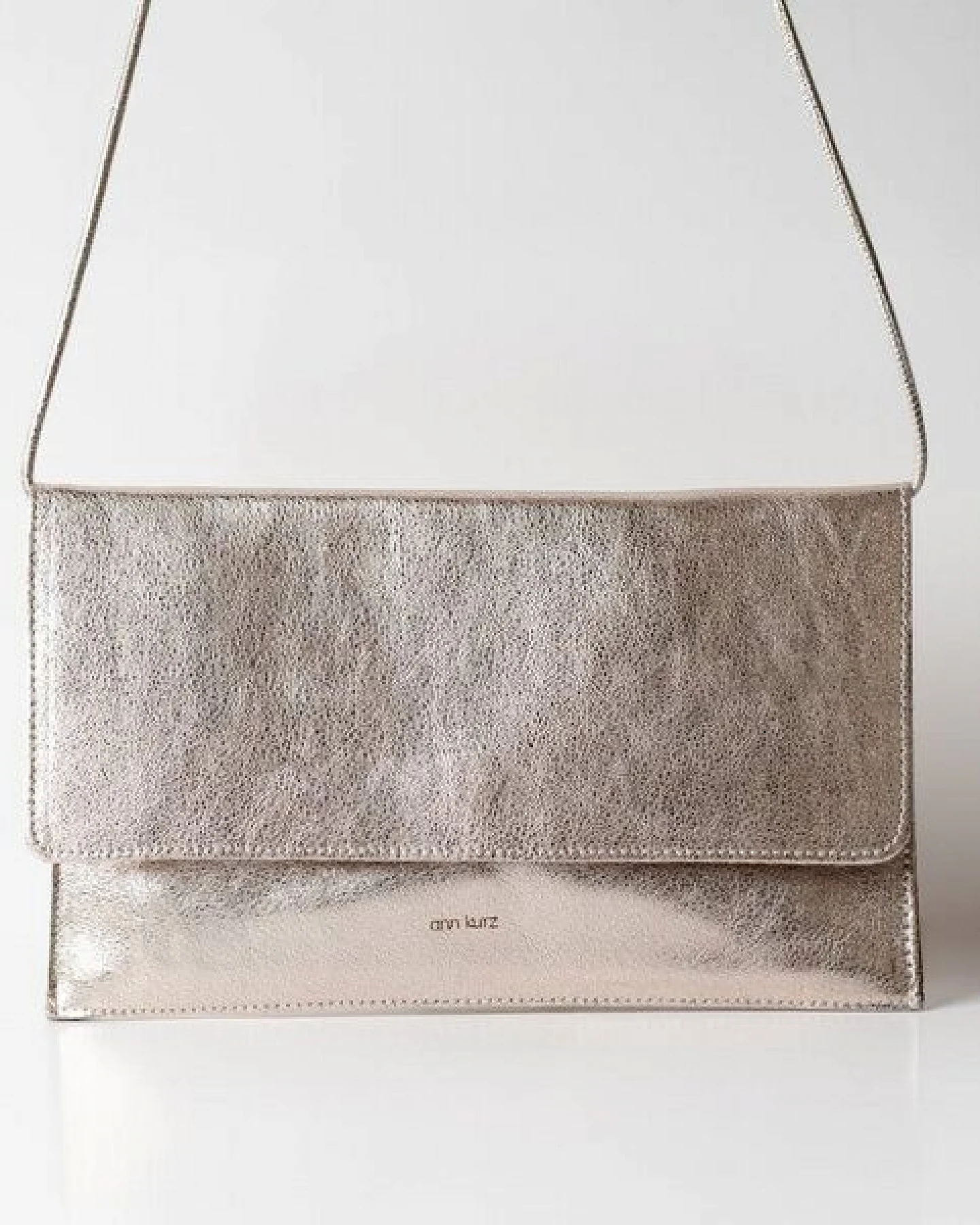 ann kurz Thin Clutch – flache Clutch aus Leder – Ansicht 2