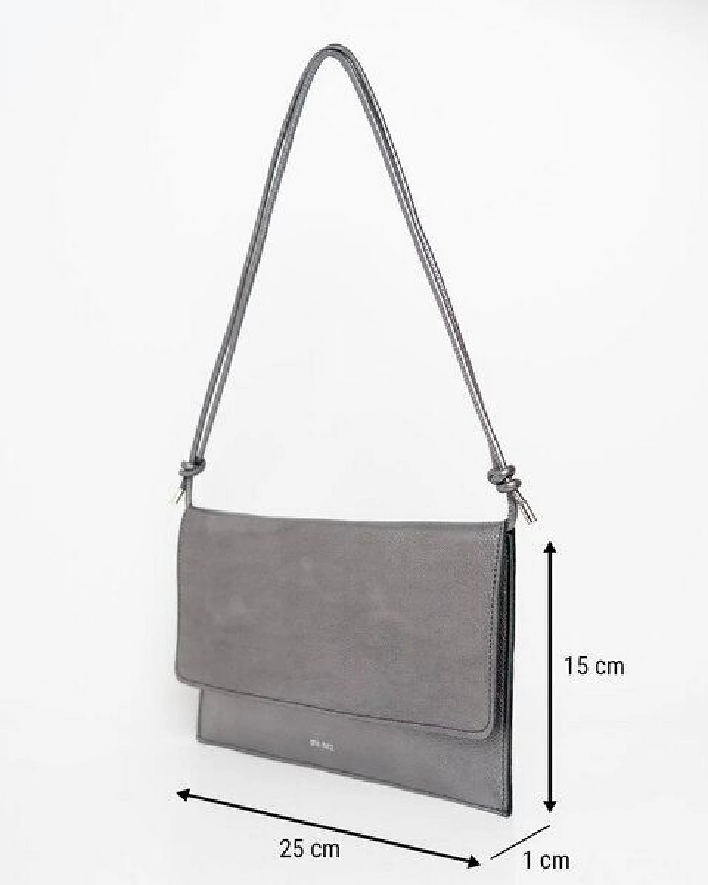 ann kurz Thin Clutch – flache Clutch aus Leder – Ansicht 4