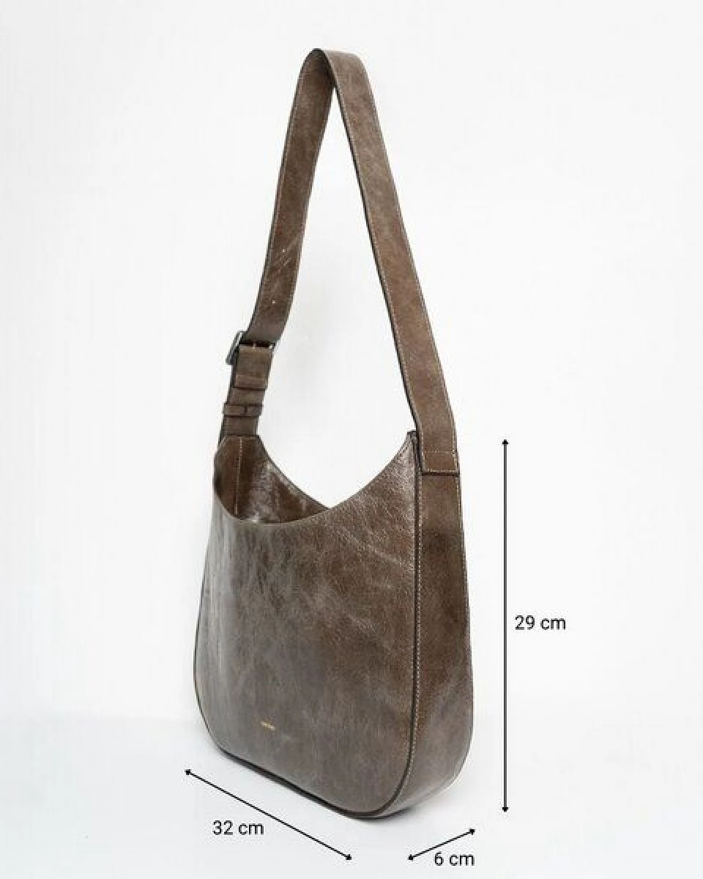 ann kurz Versatile Hobo – Hobo-Tasche aus Leder – Ansicht 3