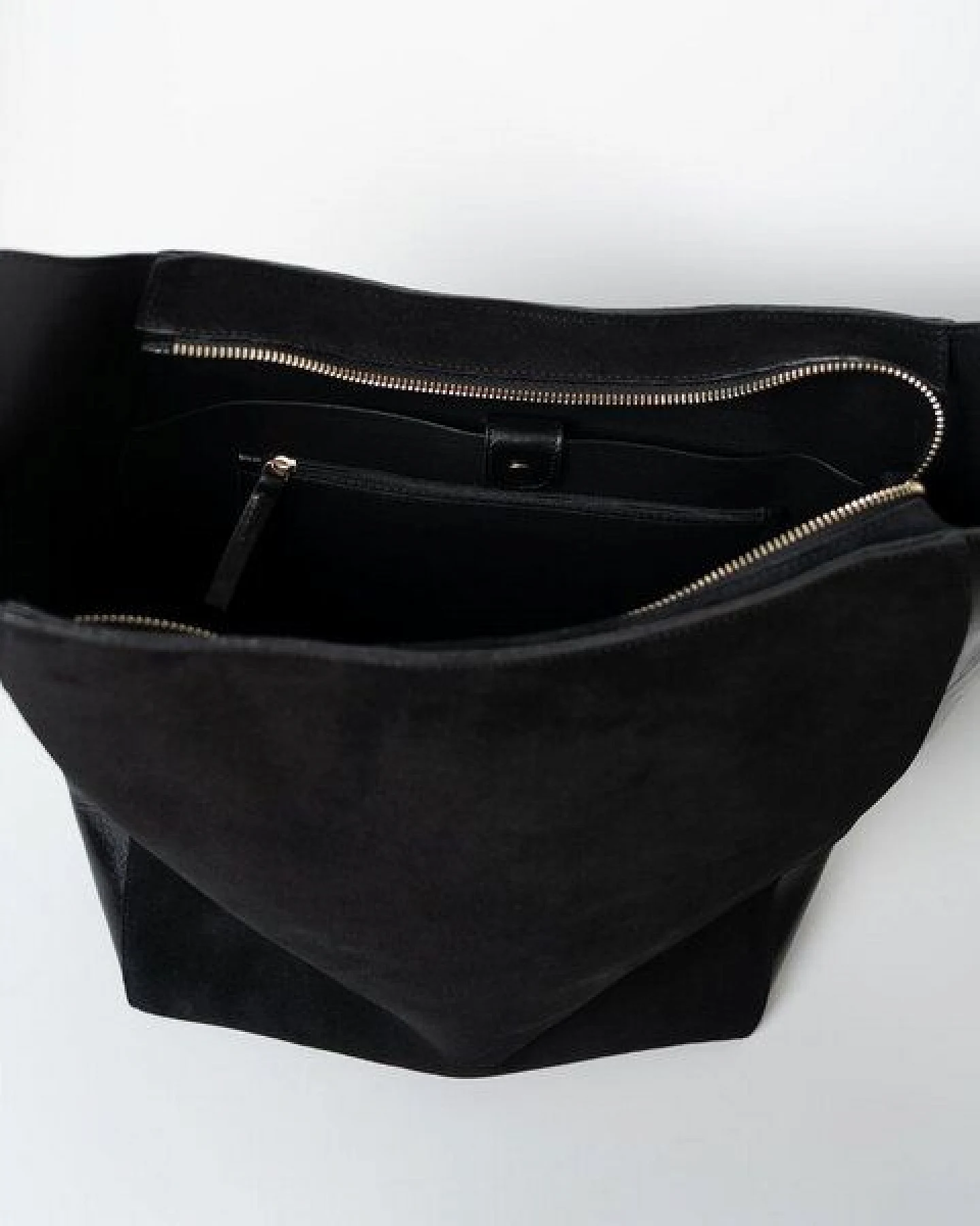 ann kurz Vertical Shopper – Shopper aus Leder – Ansicht 4