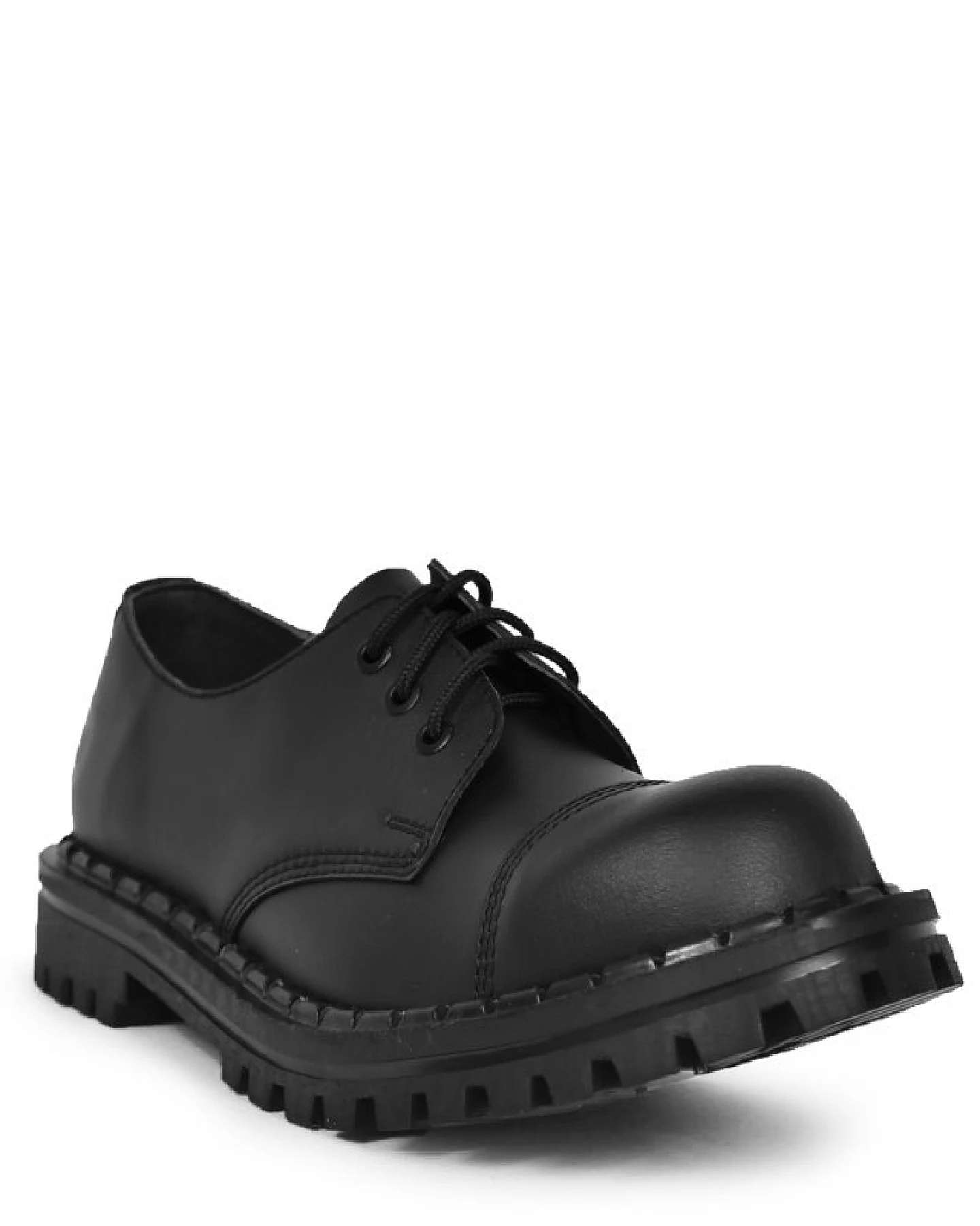 Altercore Herren vegan Schnürschuhe 350 Schwarz – Ansicht 2