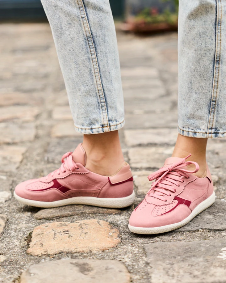 Minuit Sur Terre Damen vegan Sneaker Rive Blush Rosa